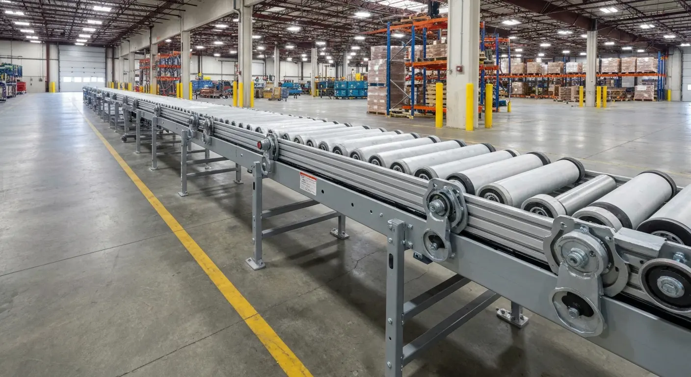 Belt conveyor installation