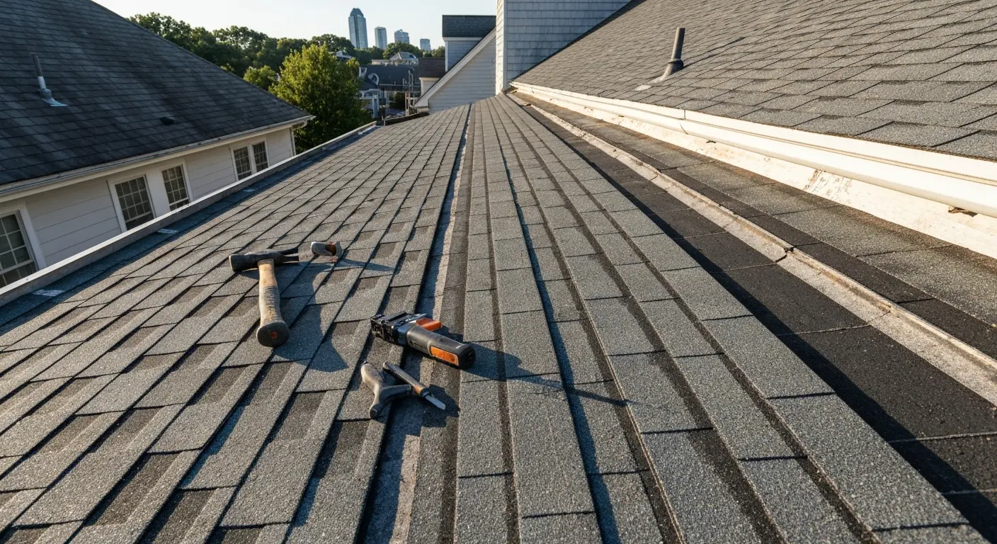 Roof repair work in Wilmington, DE