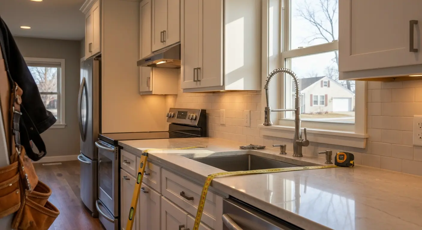 Kitchen remodeling project