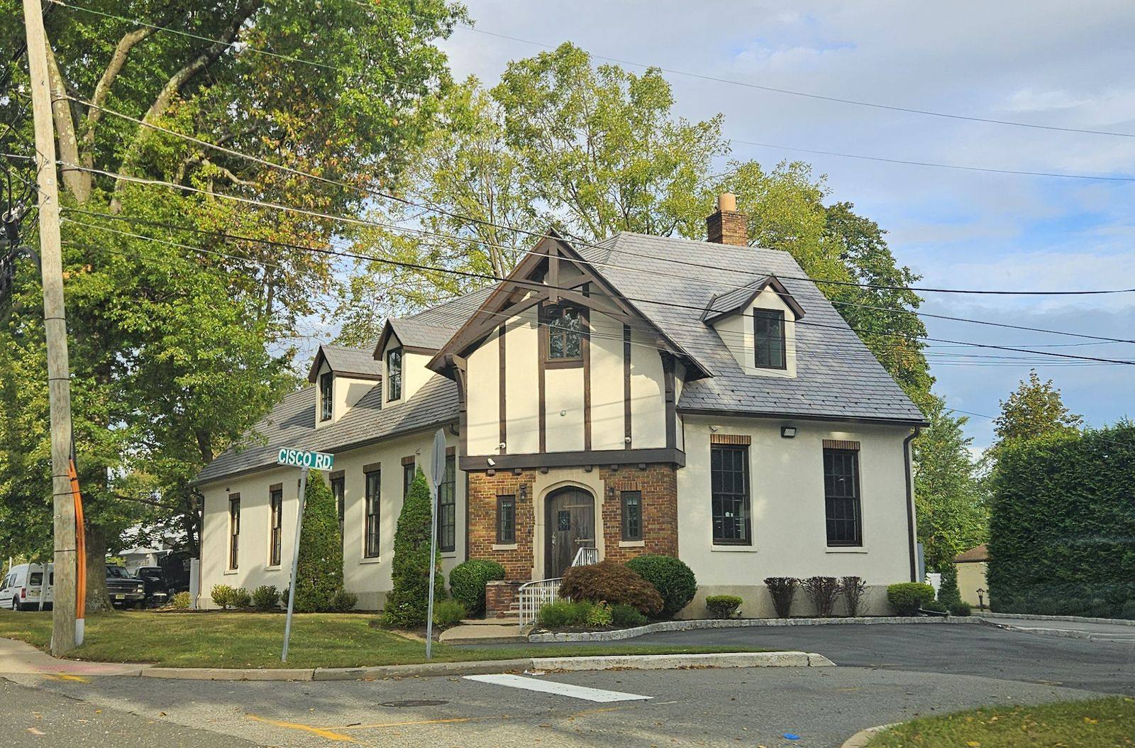 Tudor-style building on Cisco Road in Denville, NJ