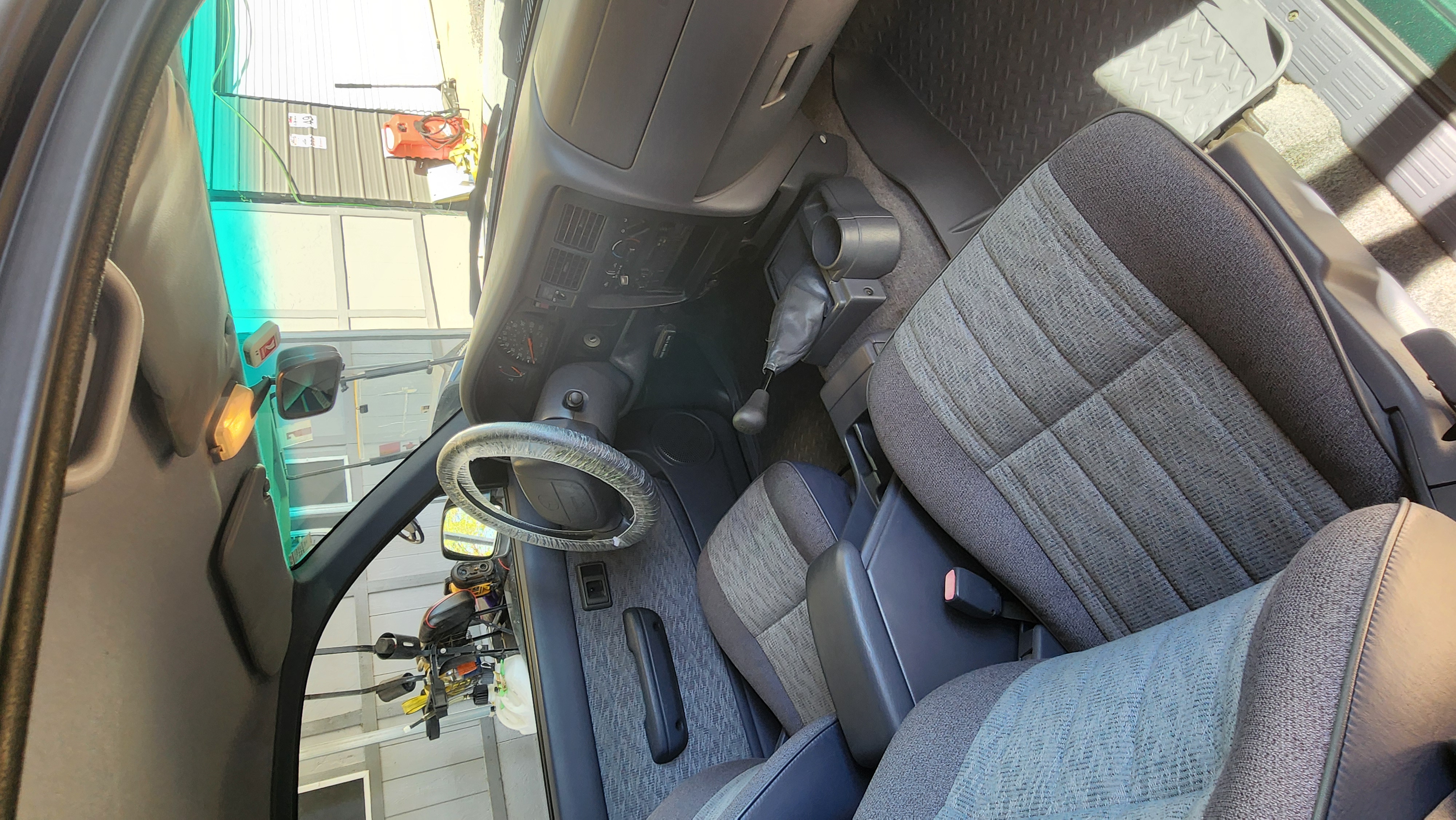 Cleaned dashboard and console after interior detailing