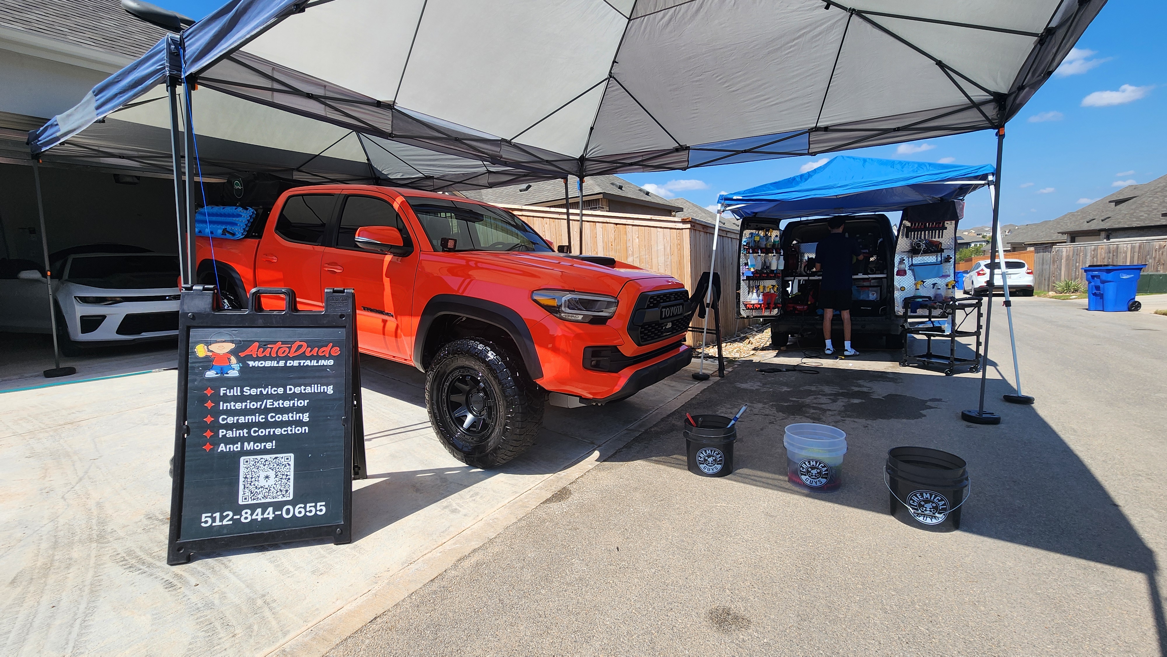 Glossy ceramic coated vehicle finish maintained by Auto Dude Mobile Detailing & Ceramic Coatings
