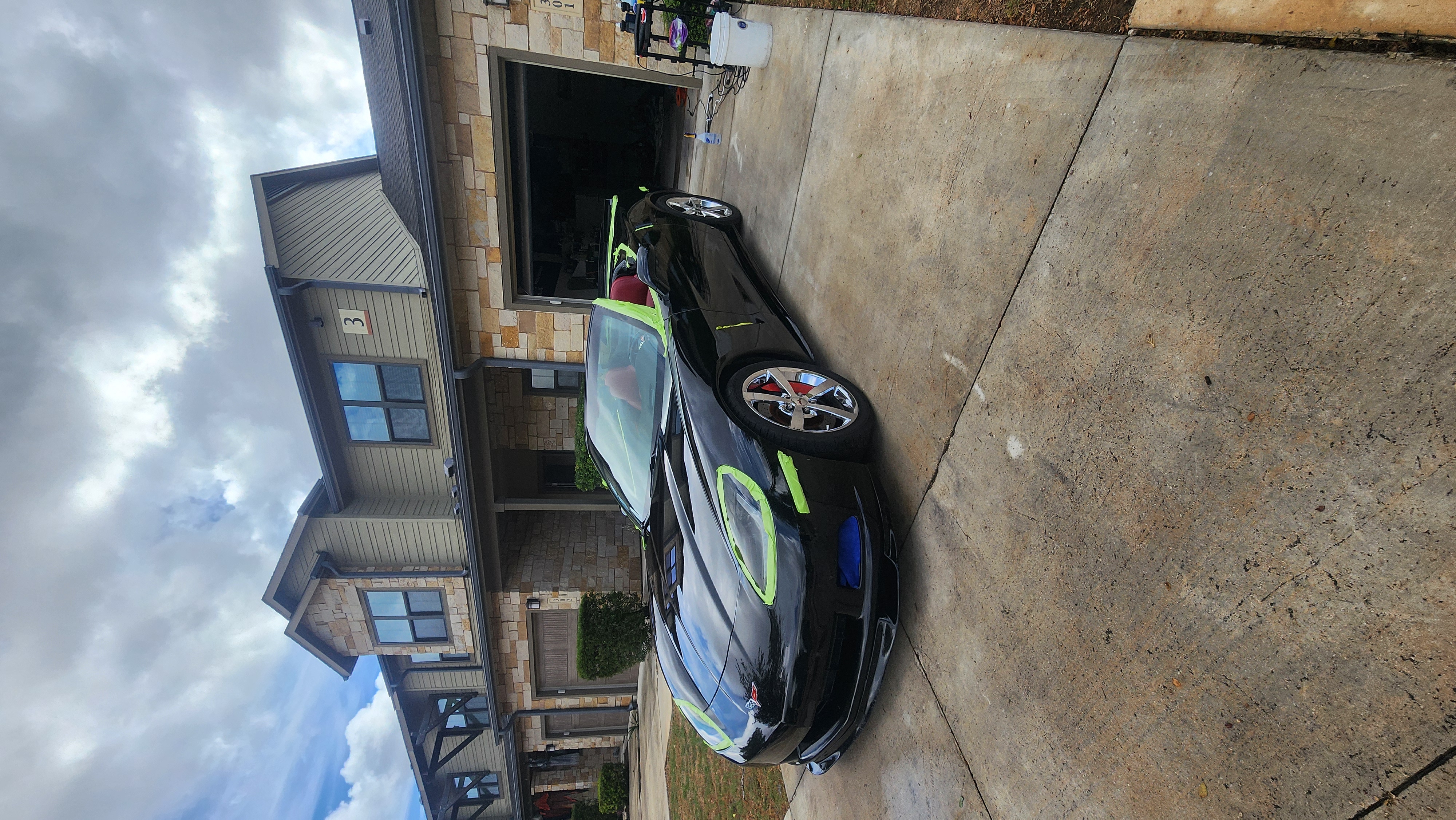Paint enhancement and gloss restoration on a new vehicle by Auto Dude in Central Texas