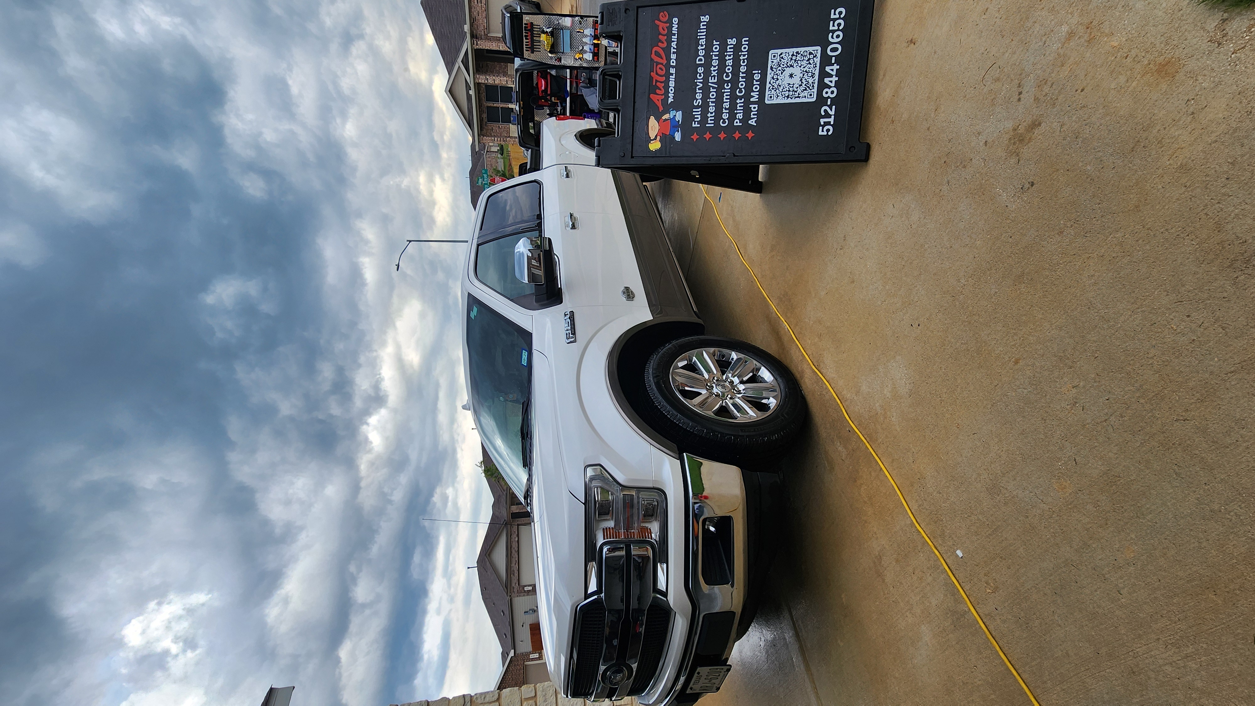 Premium ceramic coating gloss finish protecting new vehicle paint by Auto Dude New Braunfels