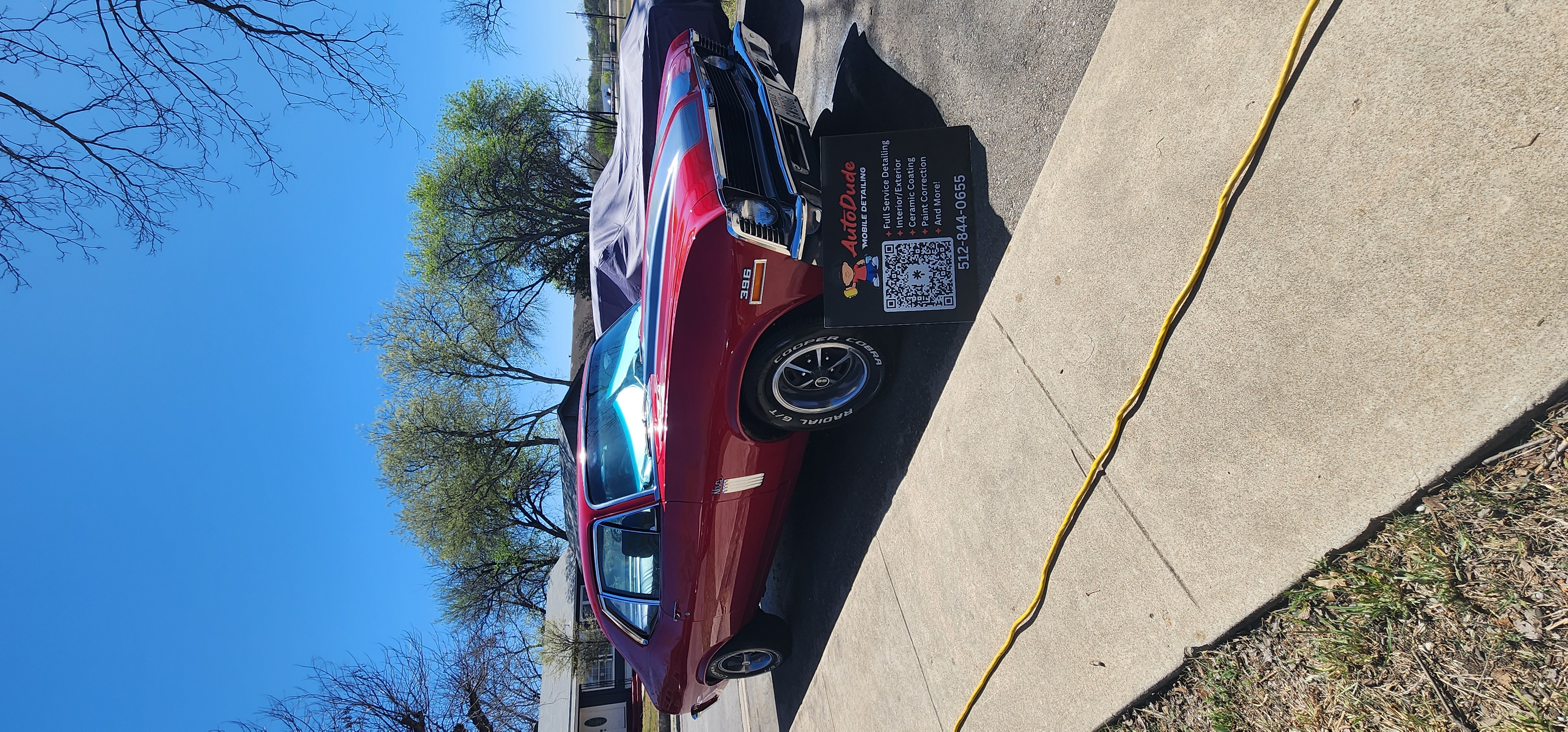 Exterior detailing results on a vehicle in New Braunfels, Texas