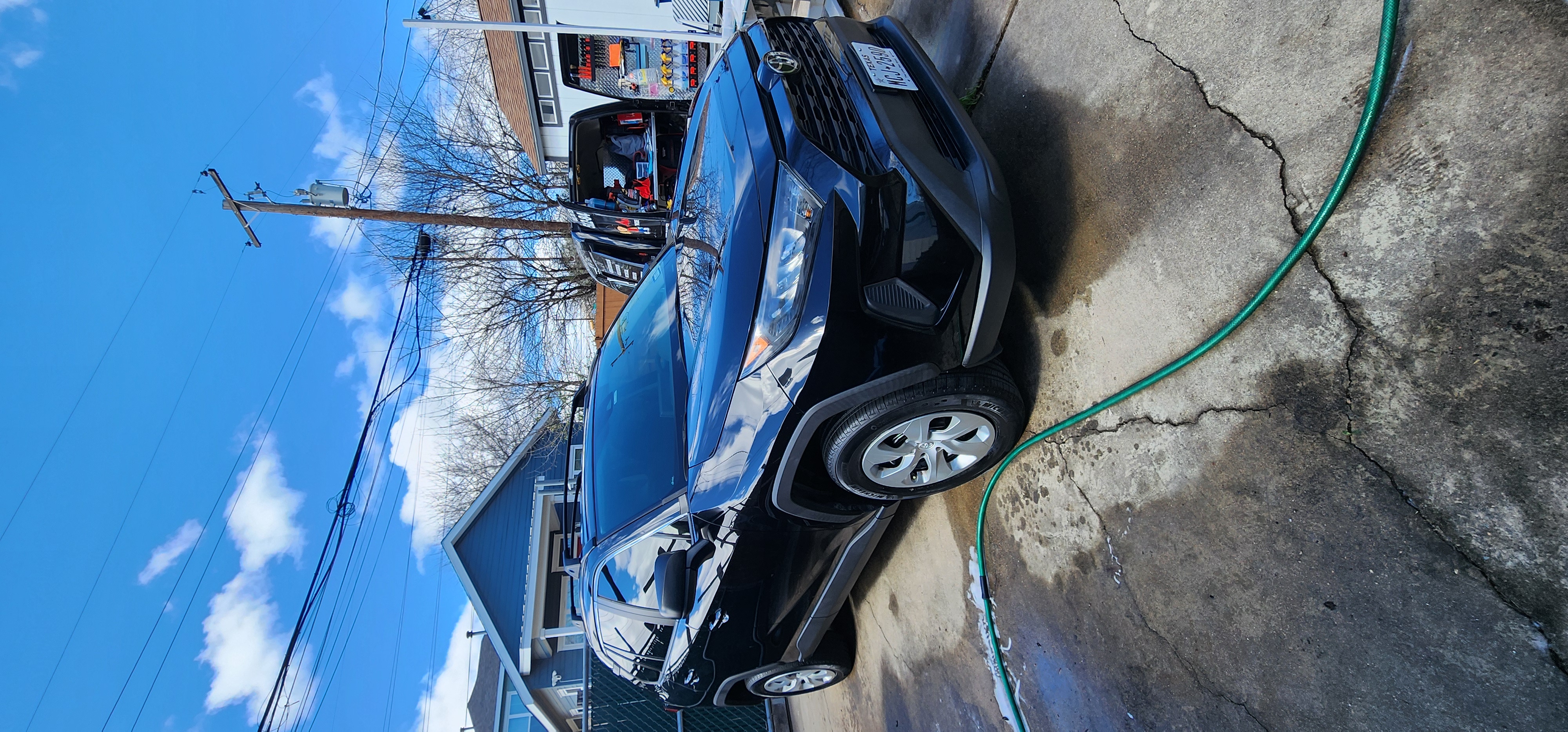 Gloss restoration after multi-stage paint correction