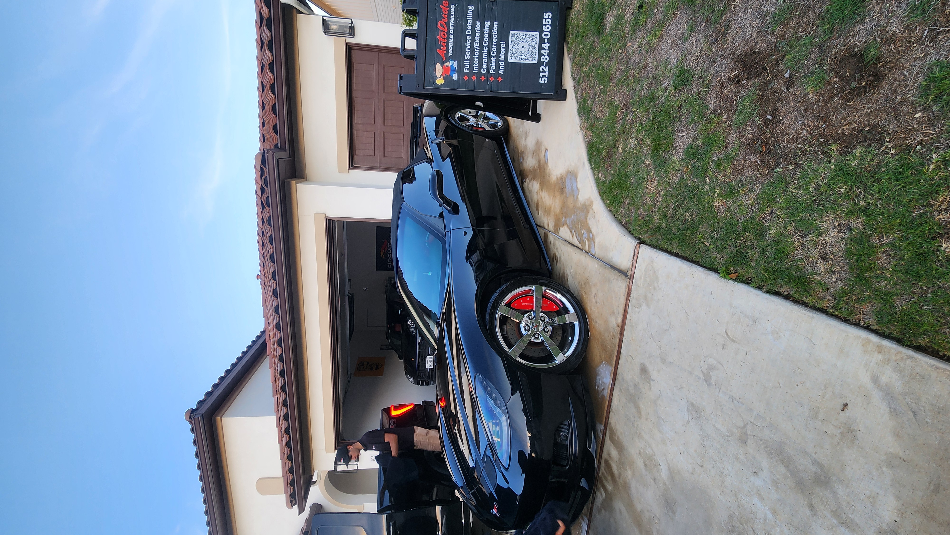 Clean, glossy exterior after a professional Auto Dude detail in New Braunfels