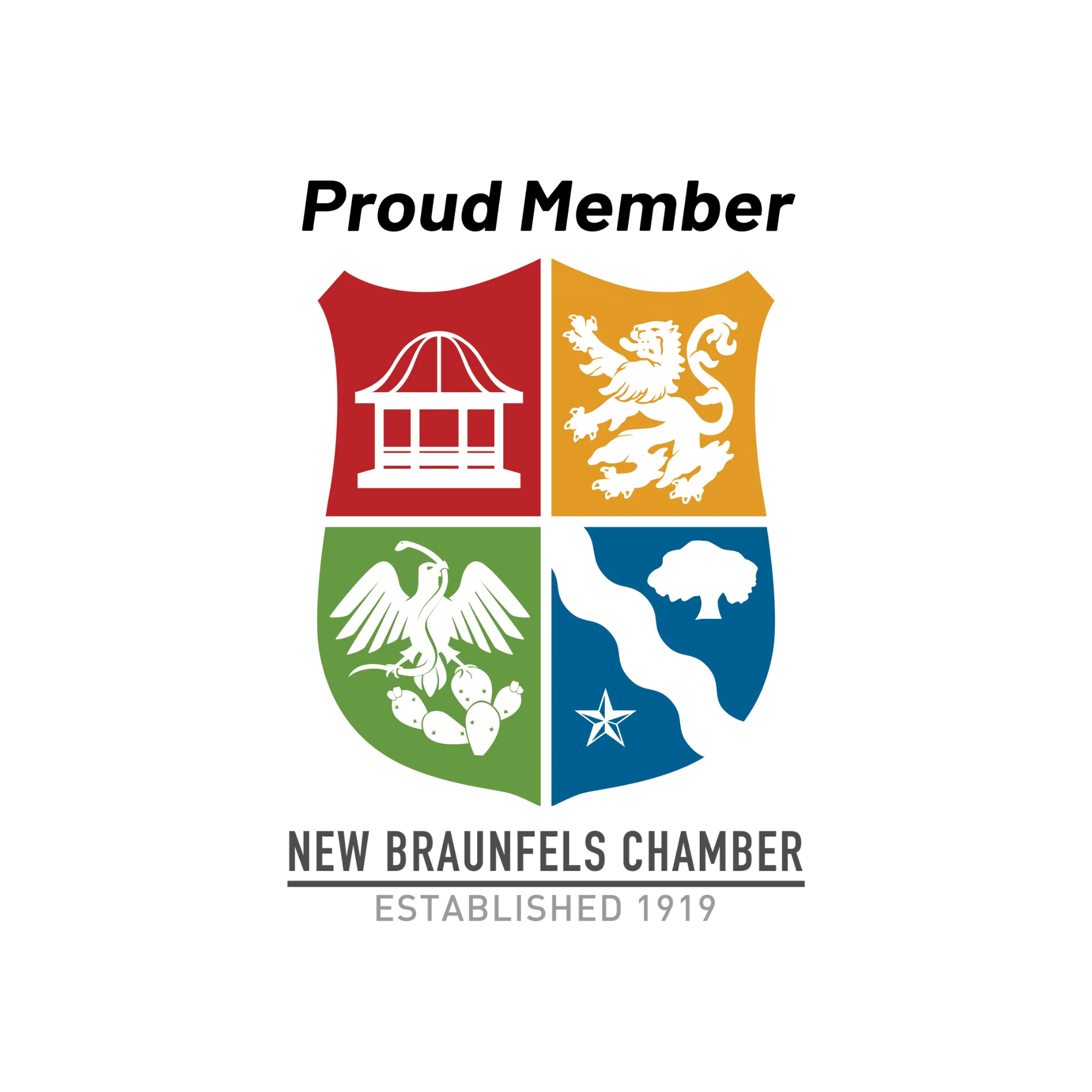 Proud member of the New Braunfels Chamber of Commerce