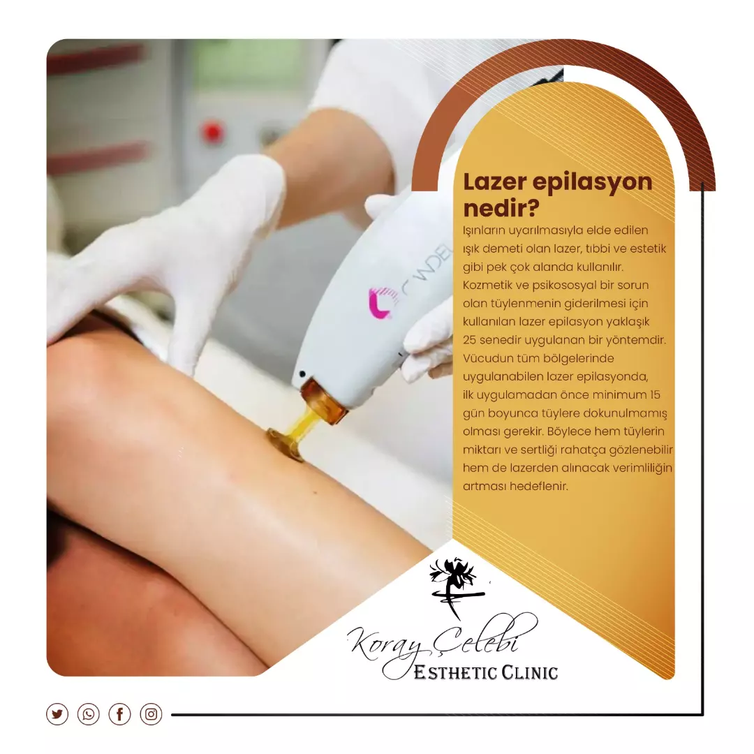 Lazer Epilasyon: İstenmeyen tüylerin lazerle giderilmesi süreci