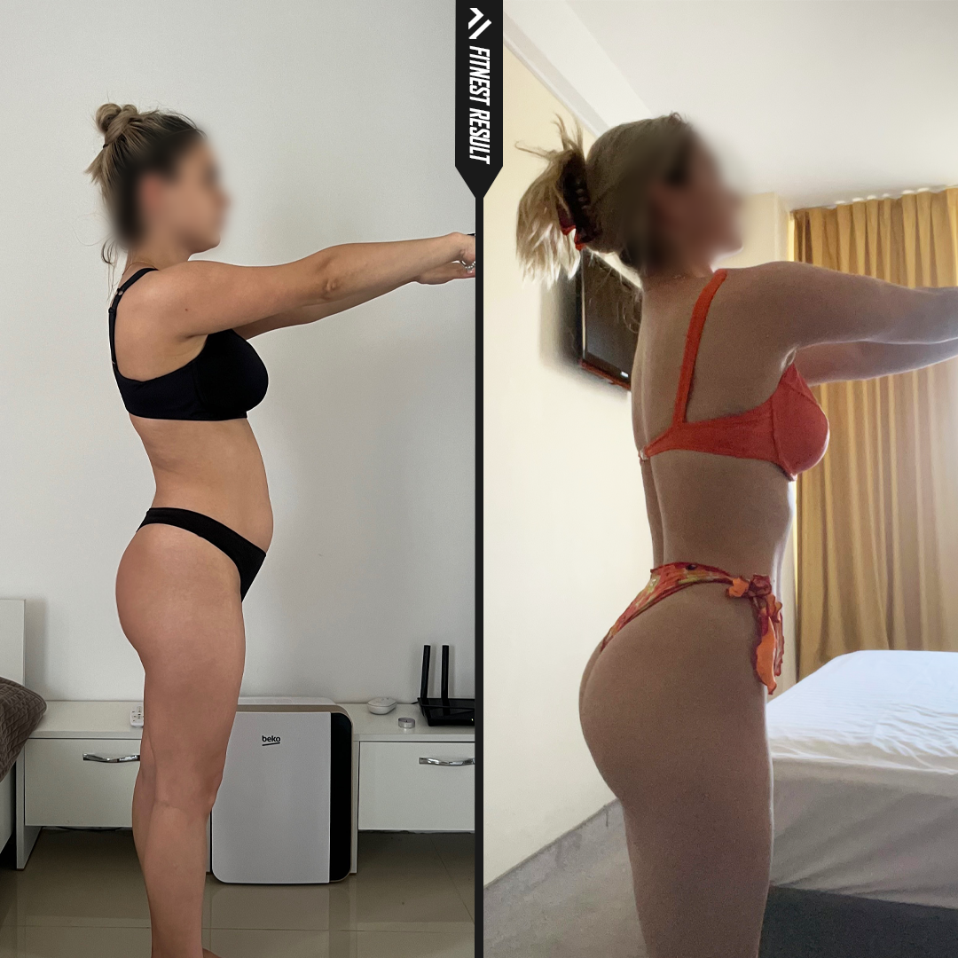 Transformarea Vanessa înainte și după