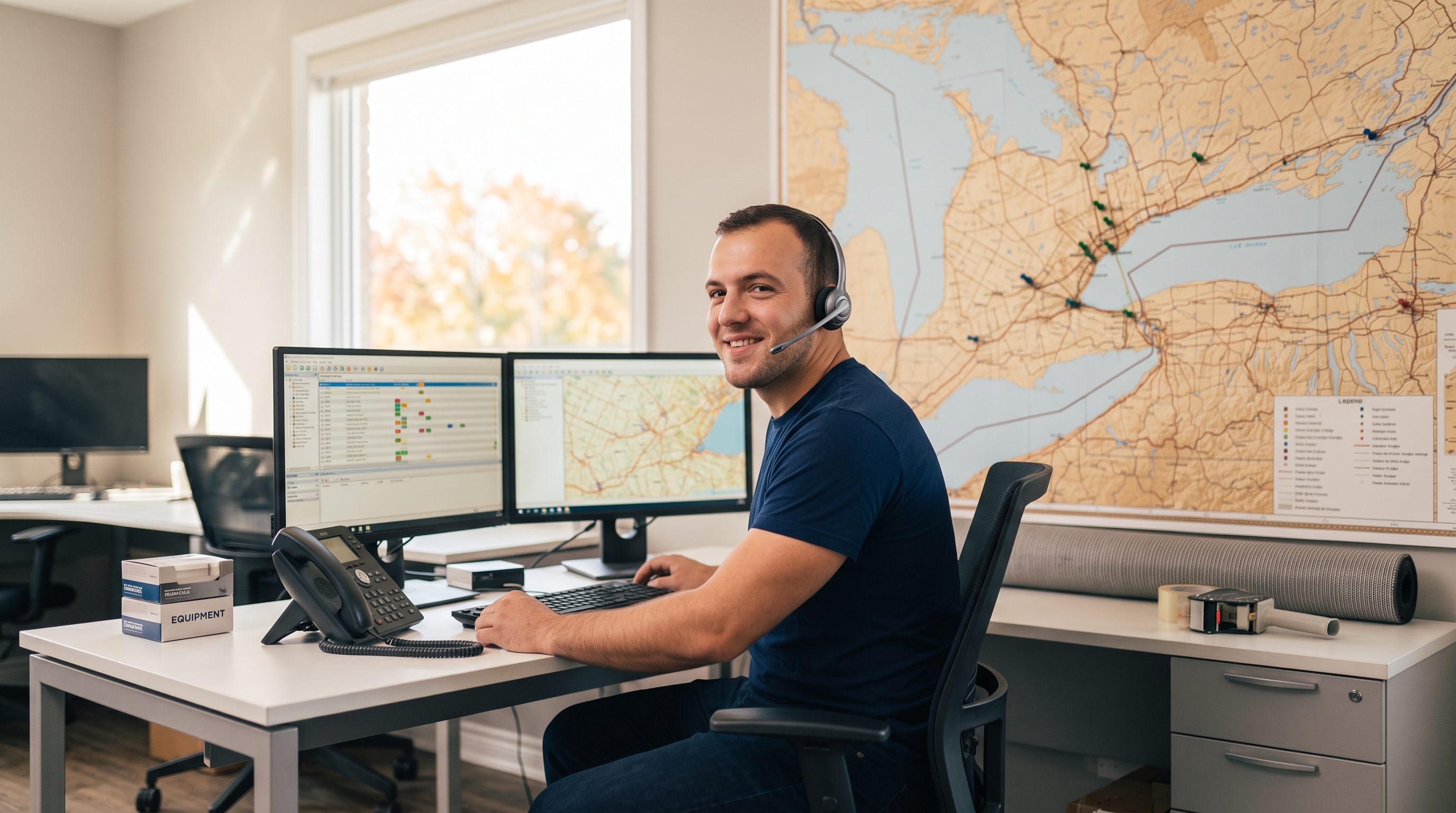Acton Movers dispatch team