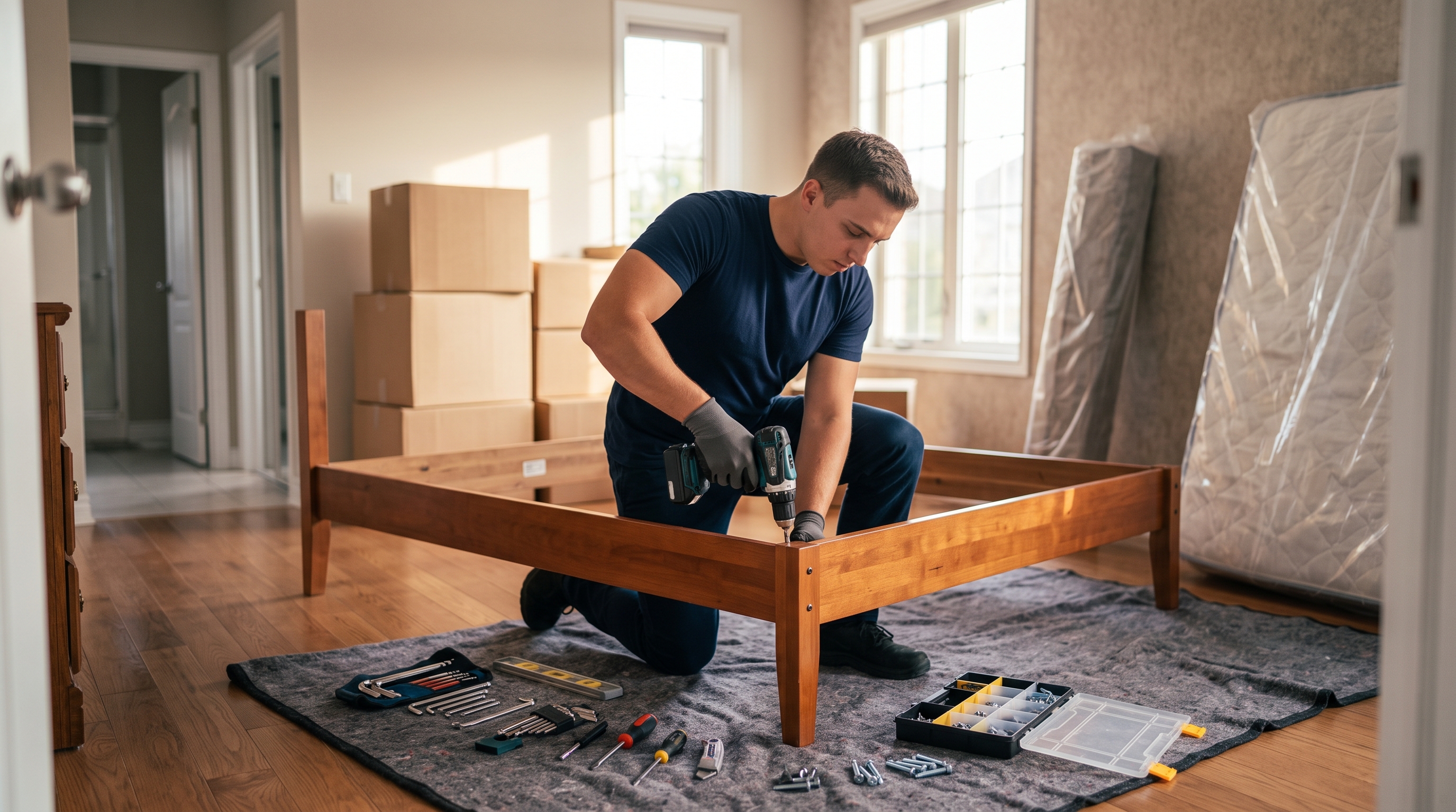 Furniture assembly in Acton