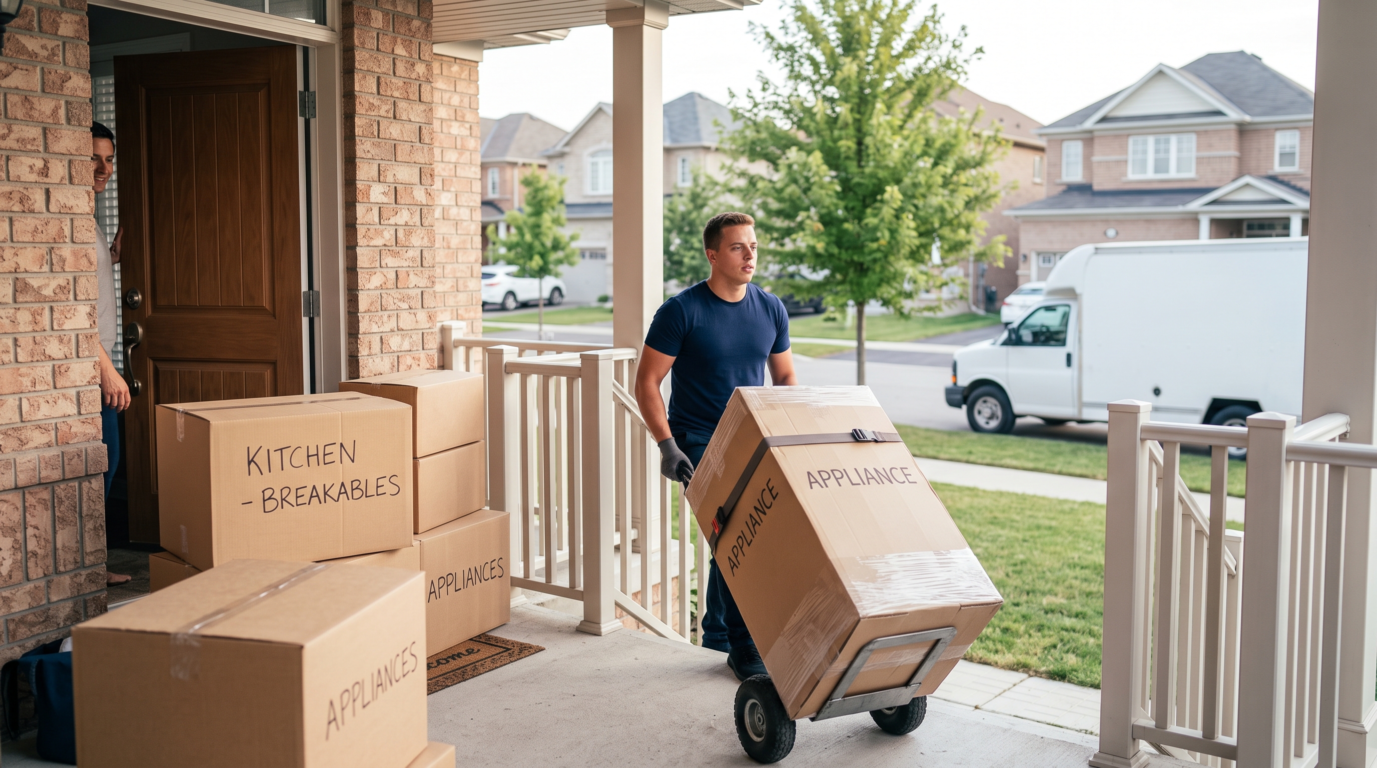 Delivery services in Acton