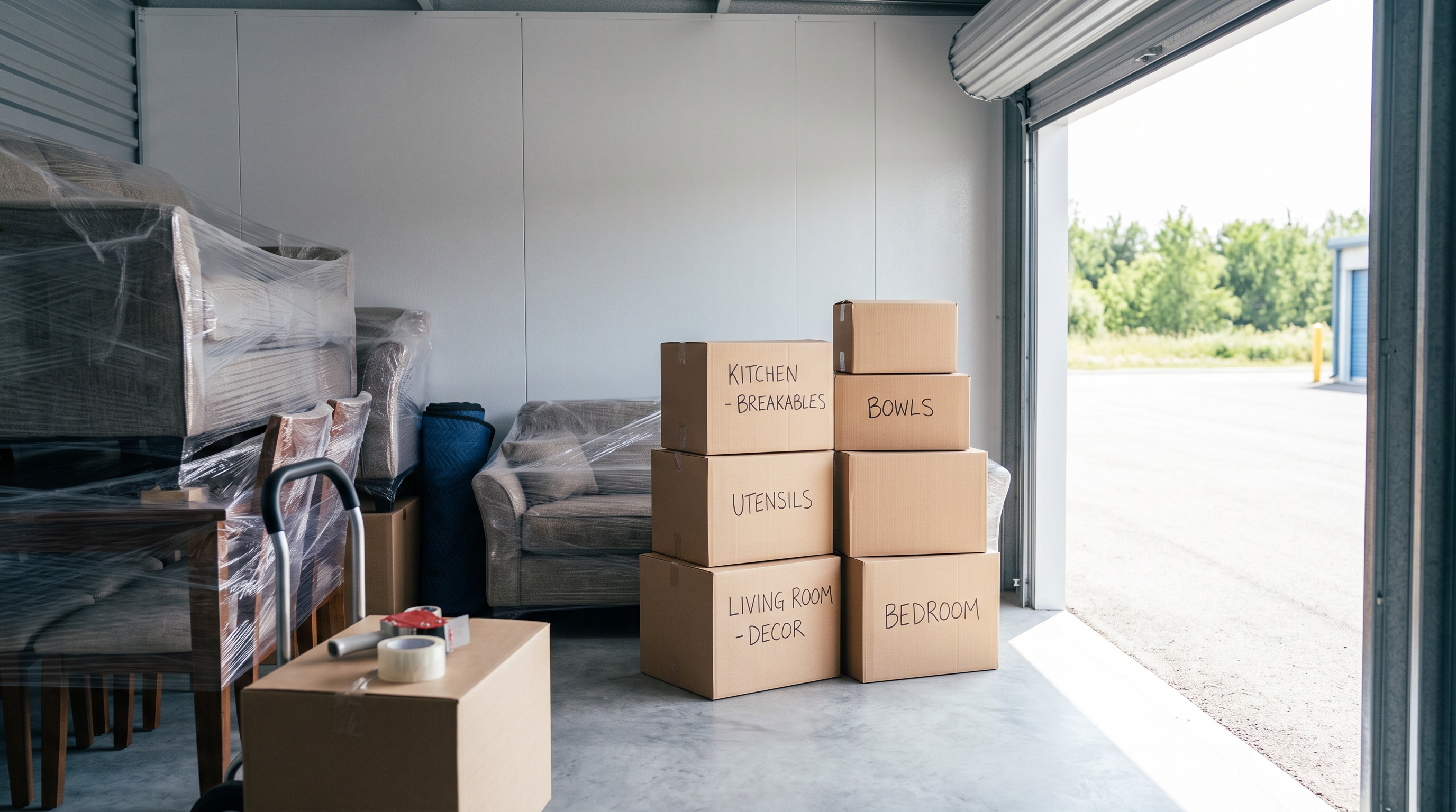 Storage in Acton