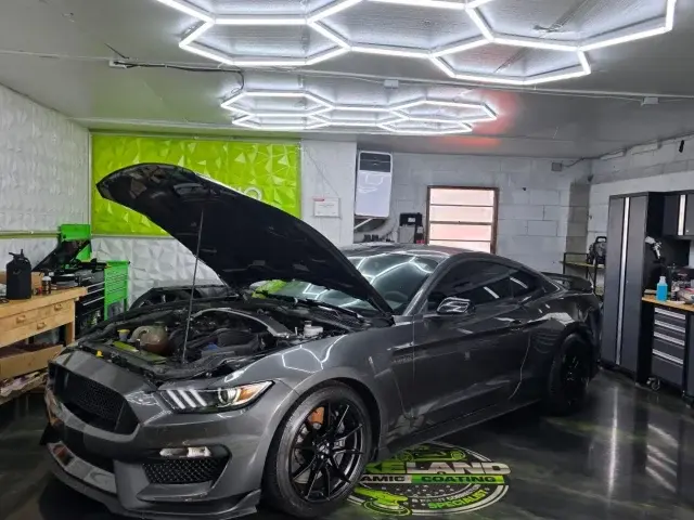 Ceramic coating work