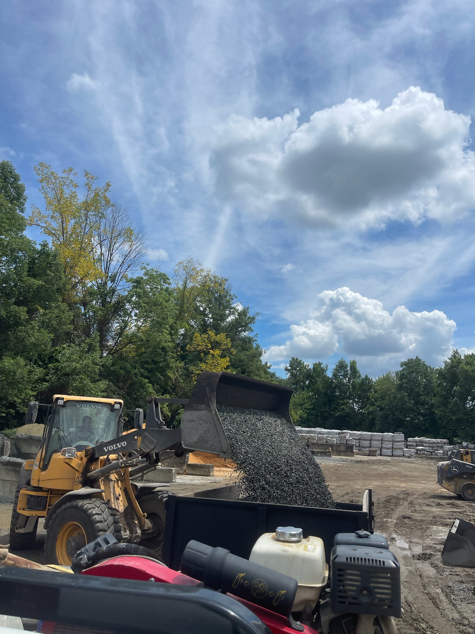 How Adams Equipment Rentals Handles Dump Trailer for Soil