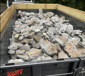 Dump Trailer for Concrete