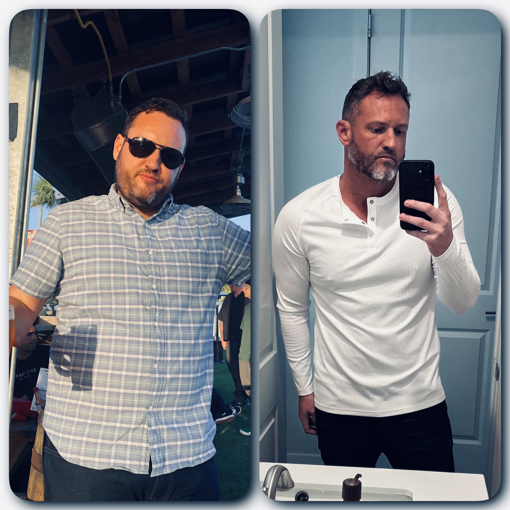 Andrew’s personal progress photos Andrew’s personal progress photos