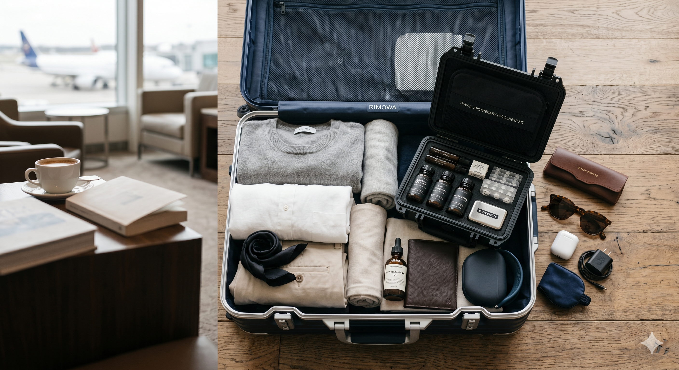 Illustration of organized travel supplies; follow the instructions for your actual medication. Illustration of organized travel supplies; follow the instructions for your actual medication.
