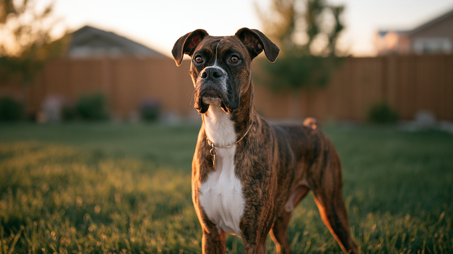 Boxer portrait