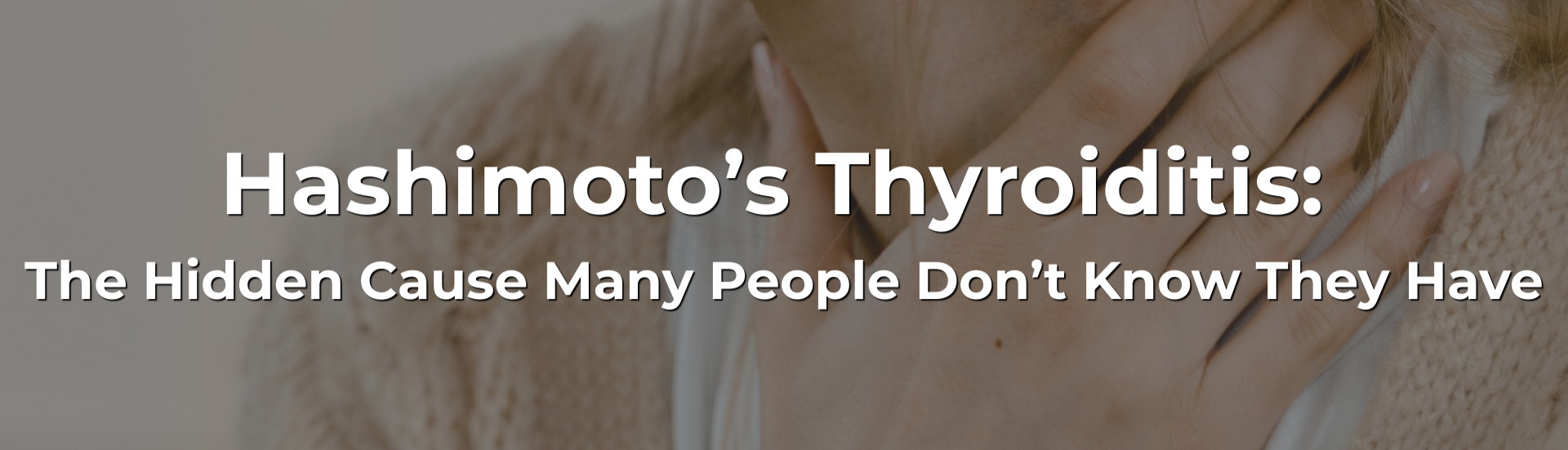 Hashimoto’s Thyroiditis: The Hidden Cause Many People Don’t Know They Have Hashimoto’s Thyroiditis: The Hidden Cause Many People Don’t Know They Have