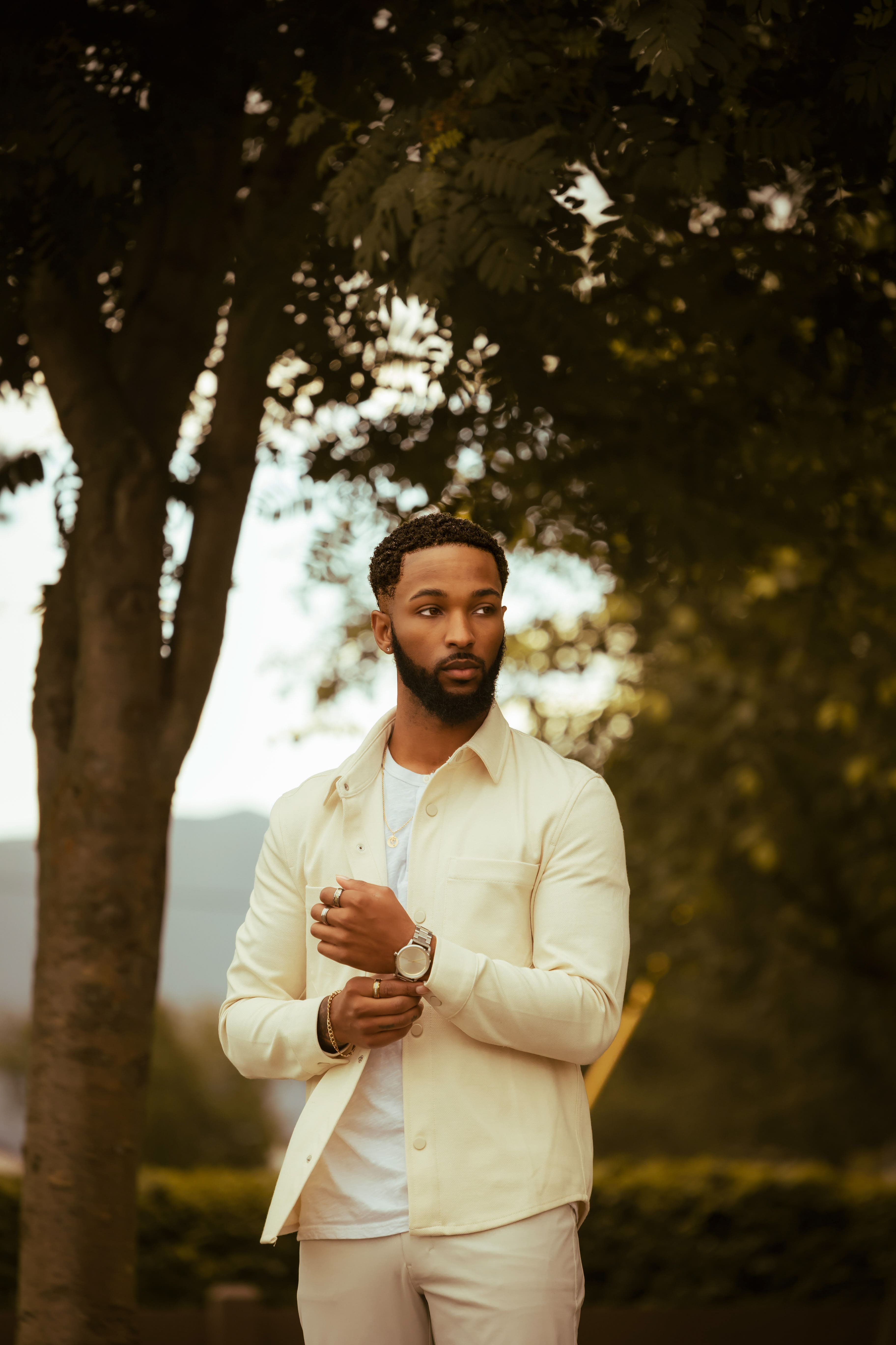 Jai'koa Parham editorial portrait, premium campaign photography