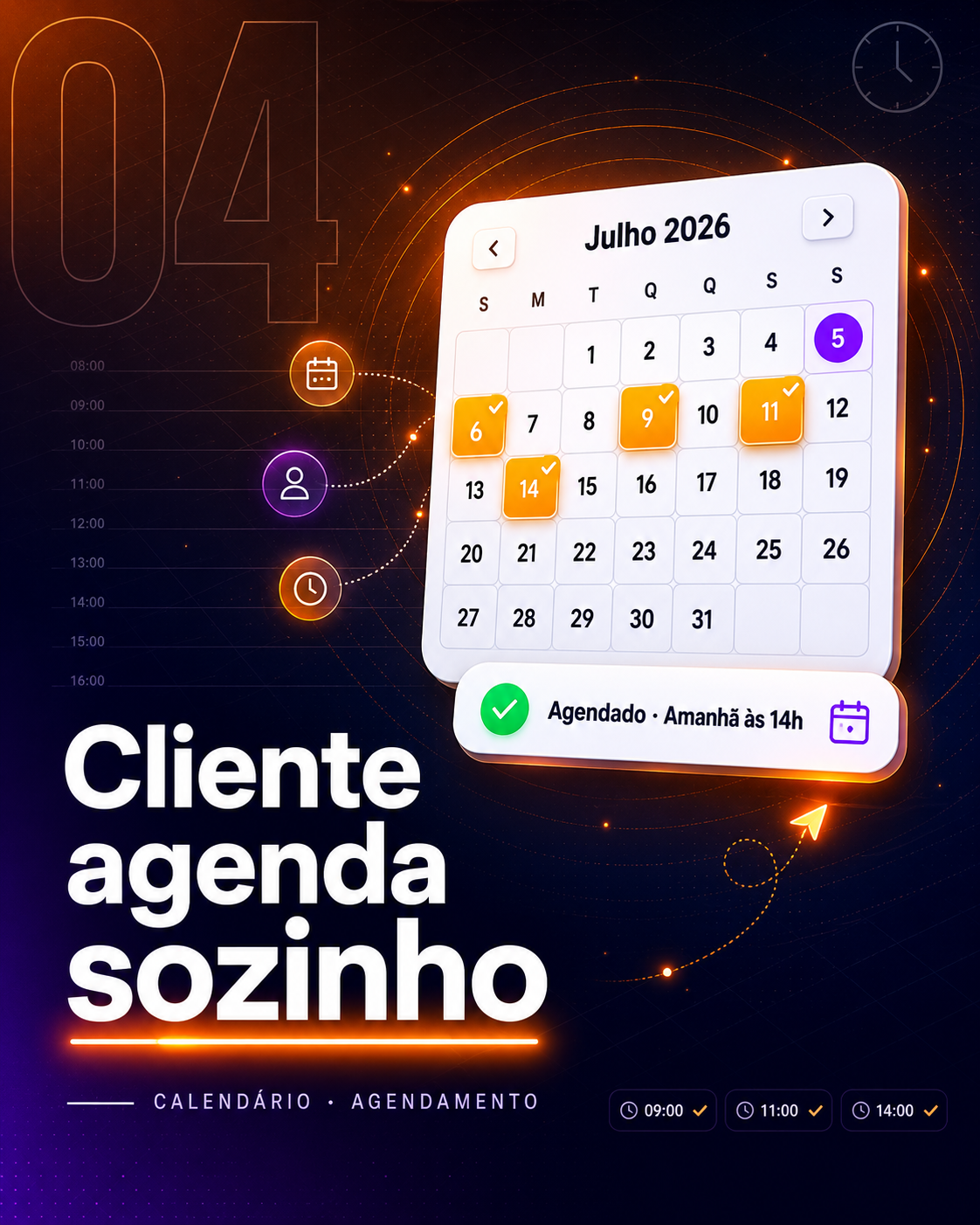 04 — Agendamento