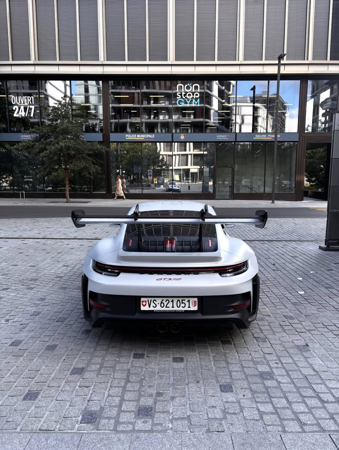 Porsche 911 GT3 RS blanche