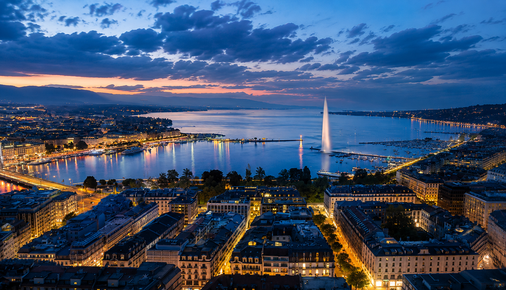 Genève comme point de départ pour la location de voiture sportive