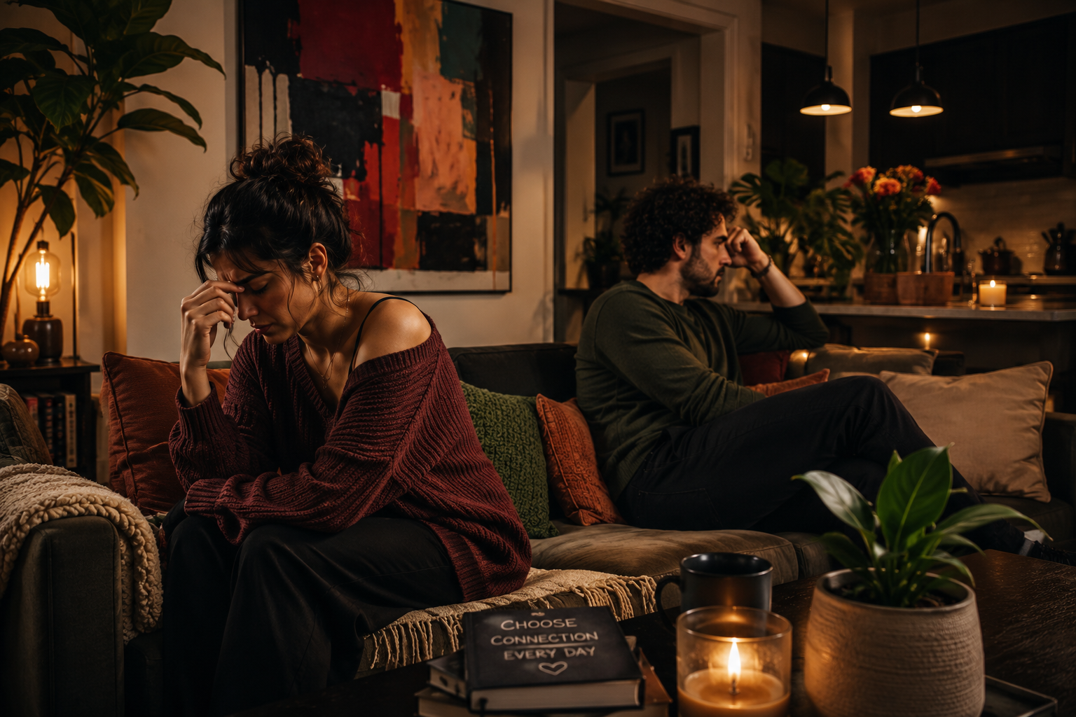 Couple connecting