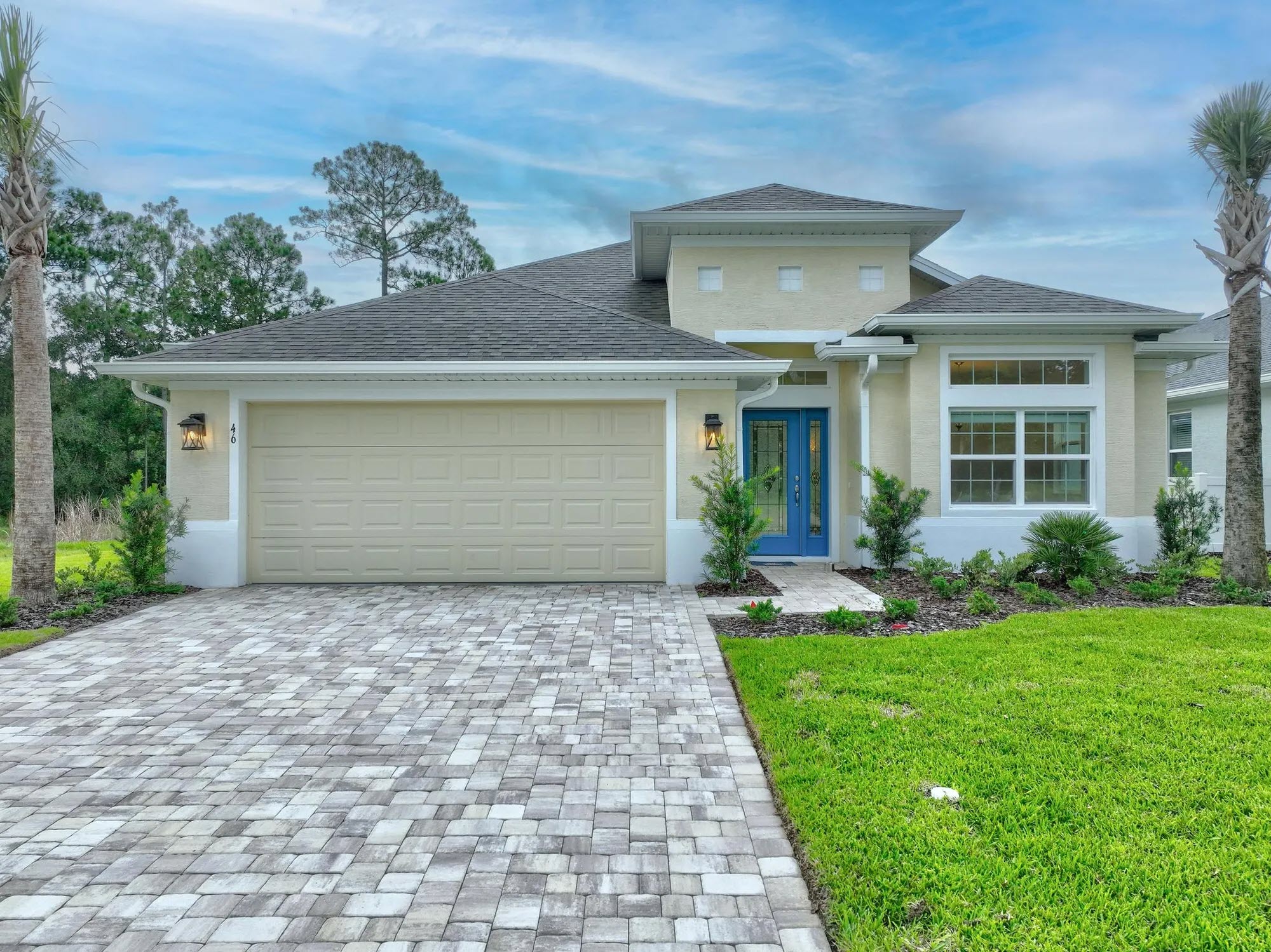 New construction homes in Matanzas Cove, Palm Coast