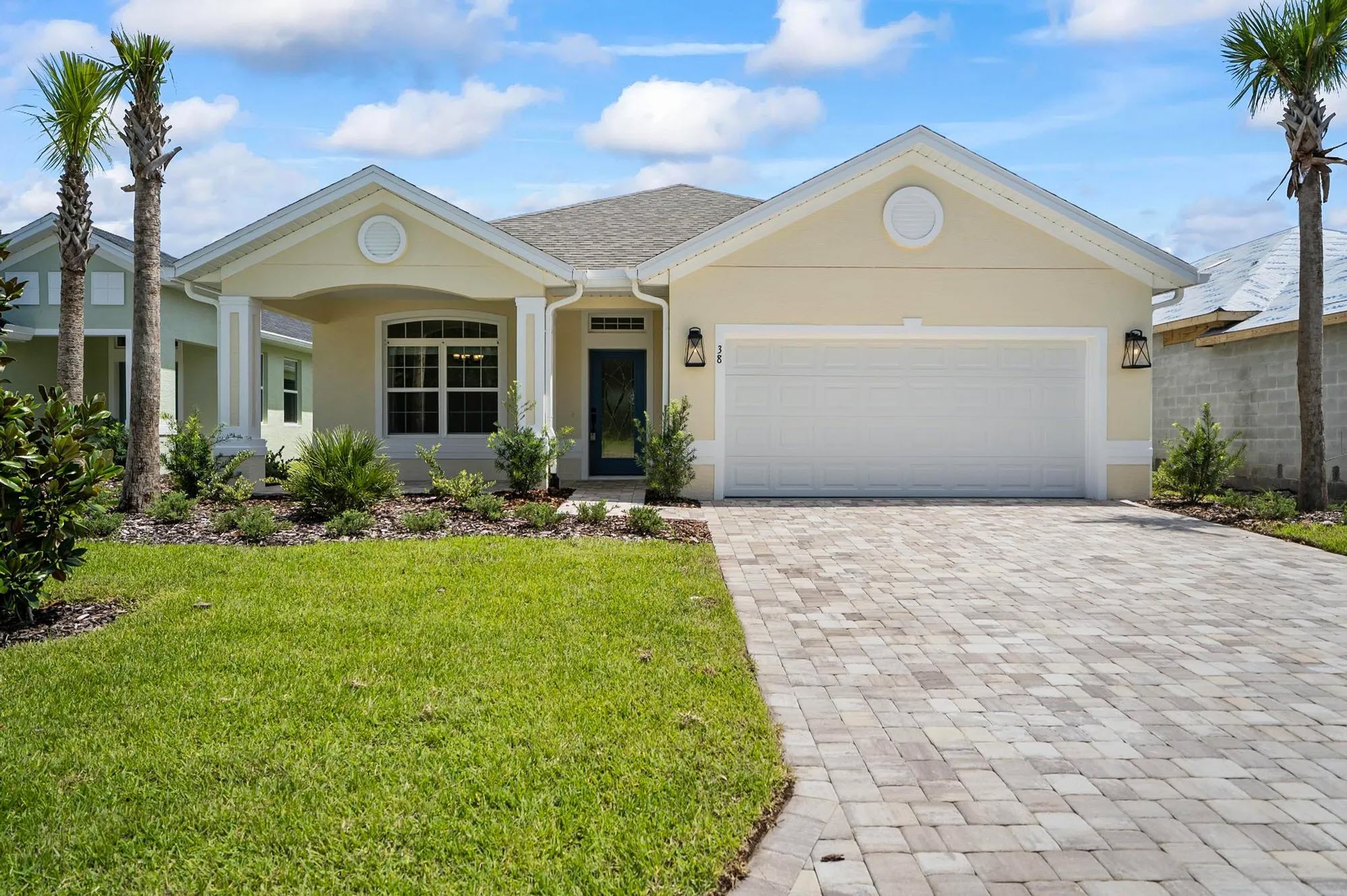 Customize our new construction home in Palm Coast with modern features, energy features and top amenities