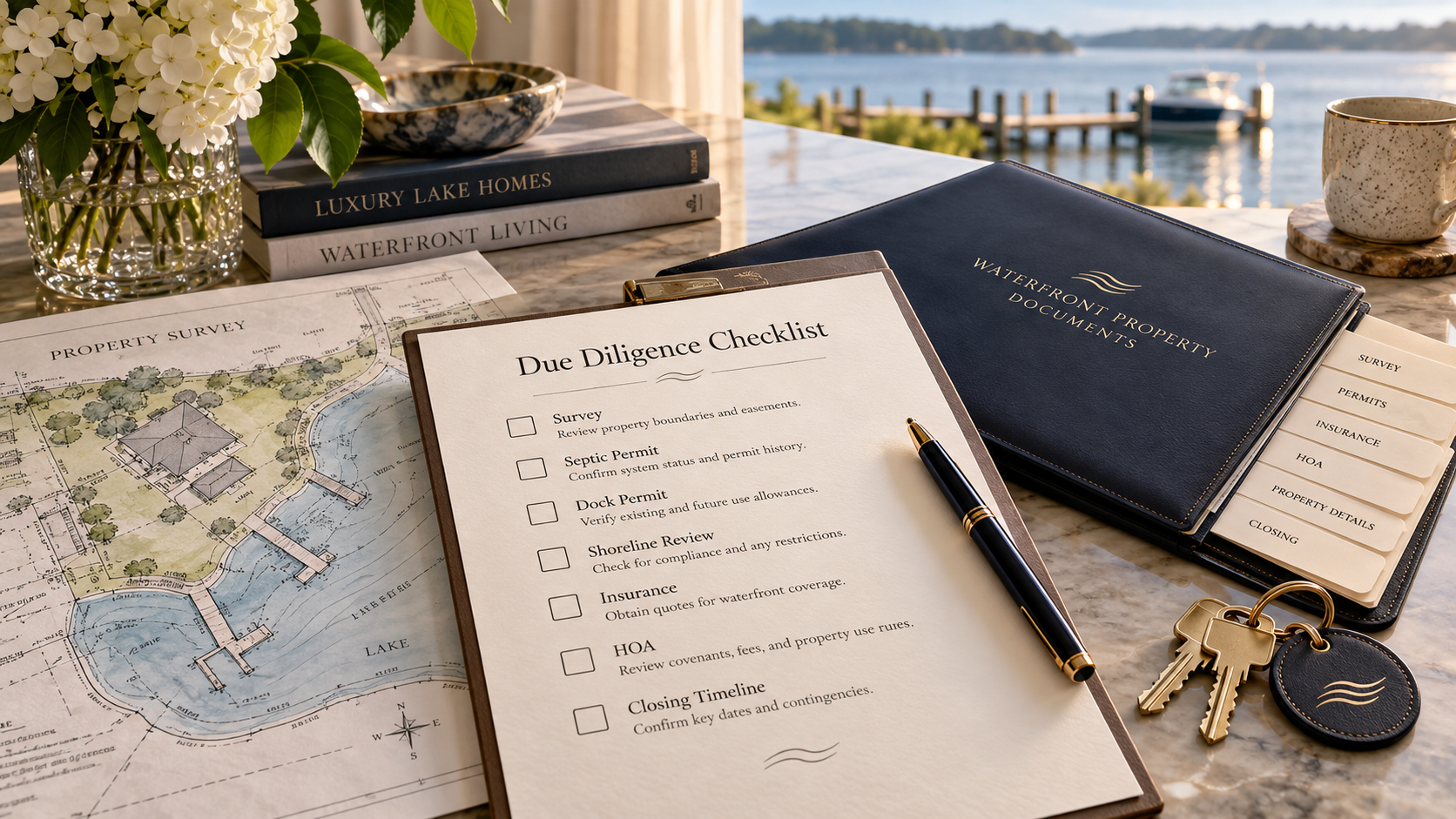 Waterfront home septic due diligence checklist for Charlotte-area lake buyers. Waterfront home septic due diligence checklist for Charlotte-area lake buyers.