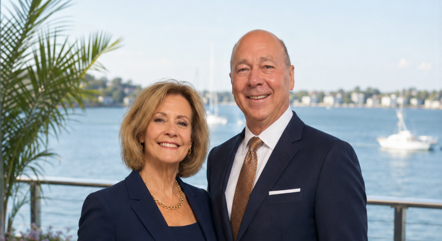 Vic and Amy Petrenko helping buyers evaluate luxury waterfront homes in the Lake Norman region. Vic and Amy Petrenko helping buyers evaluate luxury waterfront homes in the Lake Norman region.