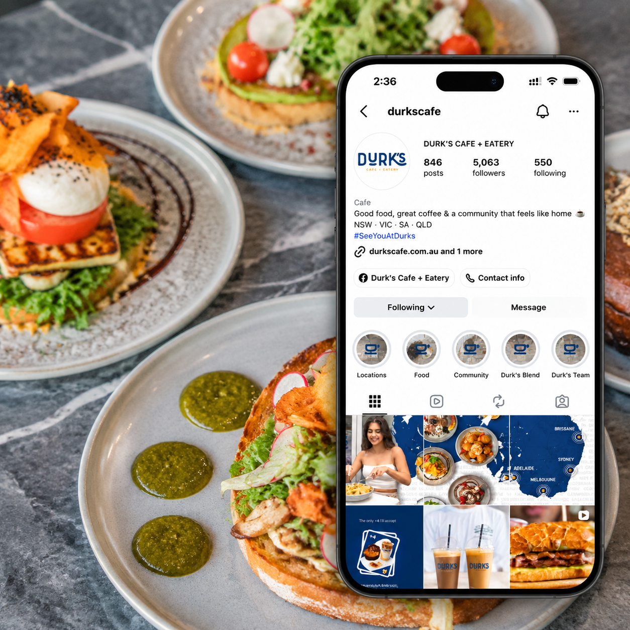 DURKS CAFE + EATERY