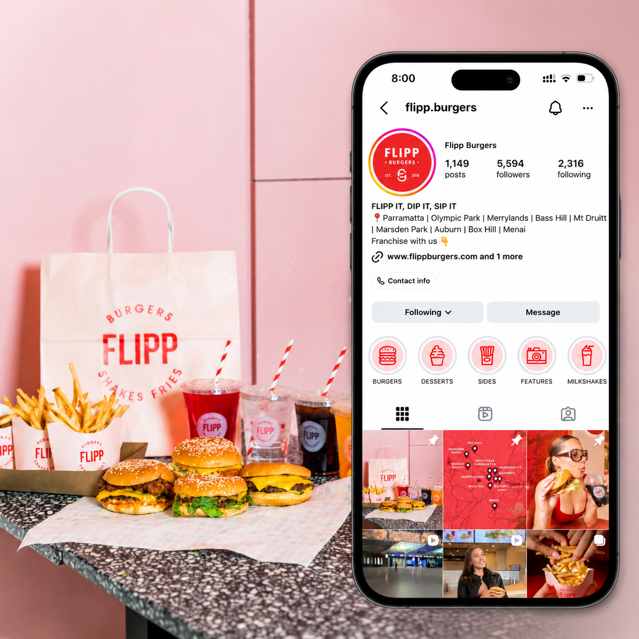 FLIPP BURGERS
