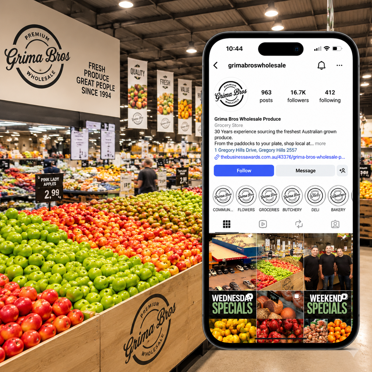 GRIMA BROTHERS WHOLESALE PRODUCE