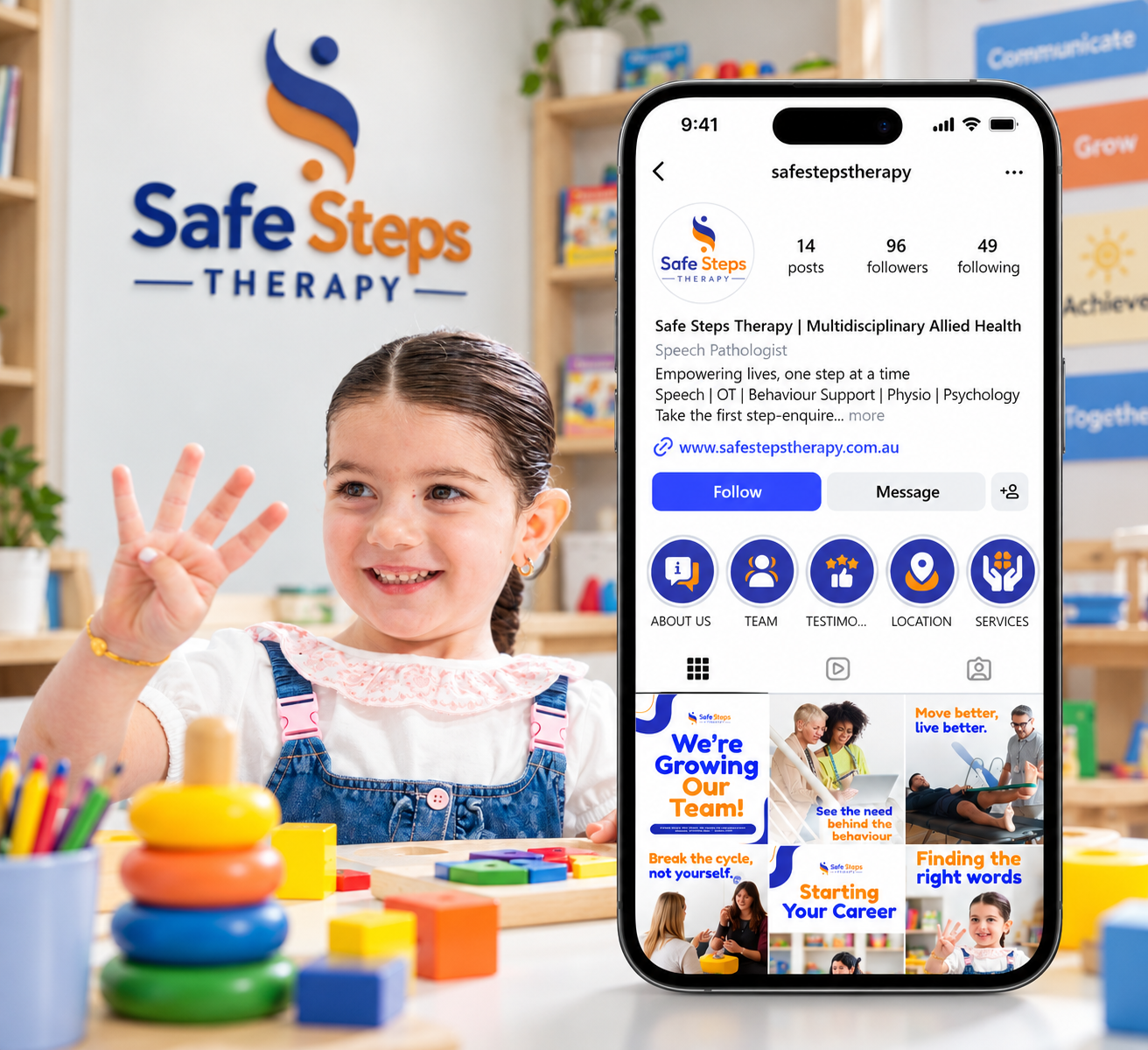 SAFE STEPS THERAPY