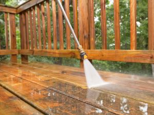 clean wood fences in winder