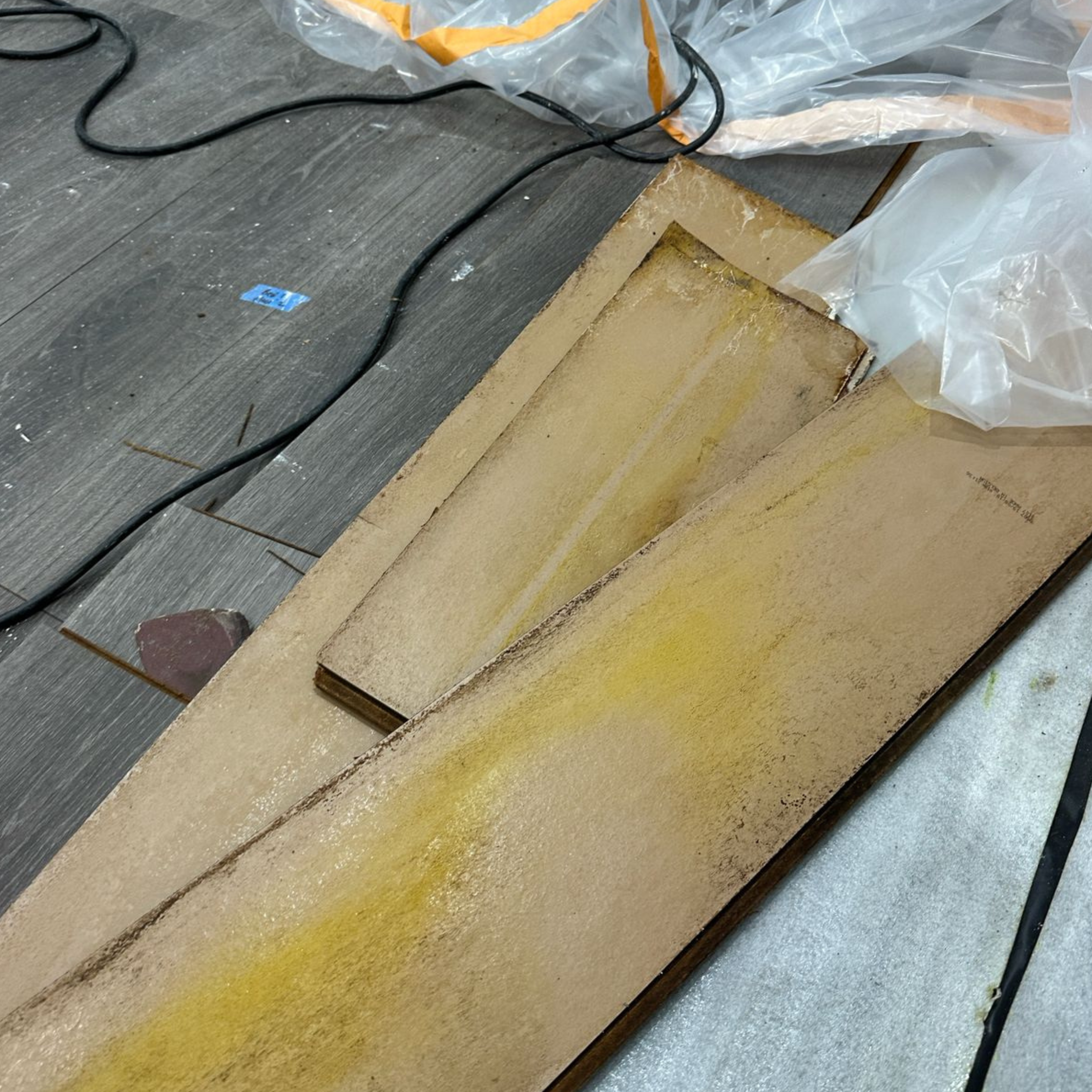 Mould damage in Oran Park home Mould damage in Oran Park home