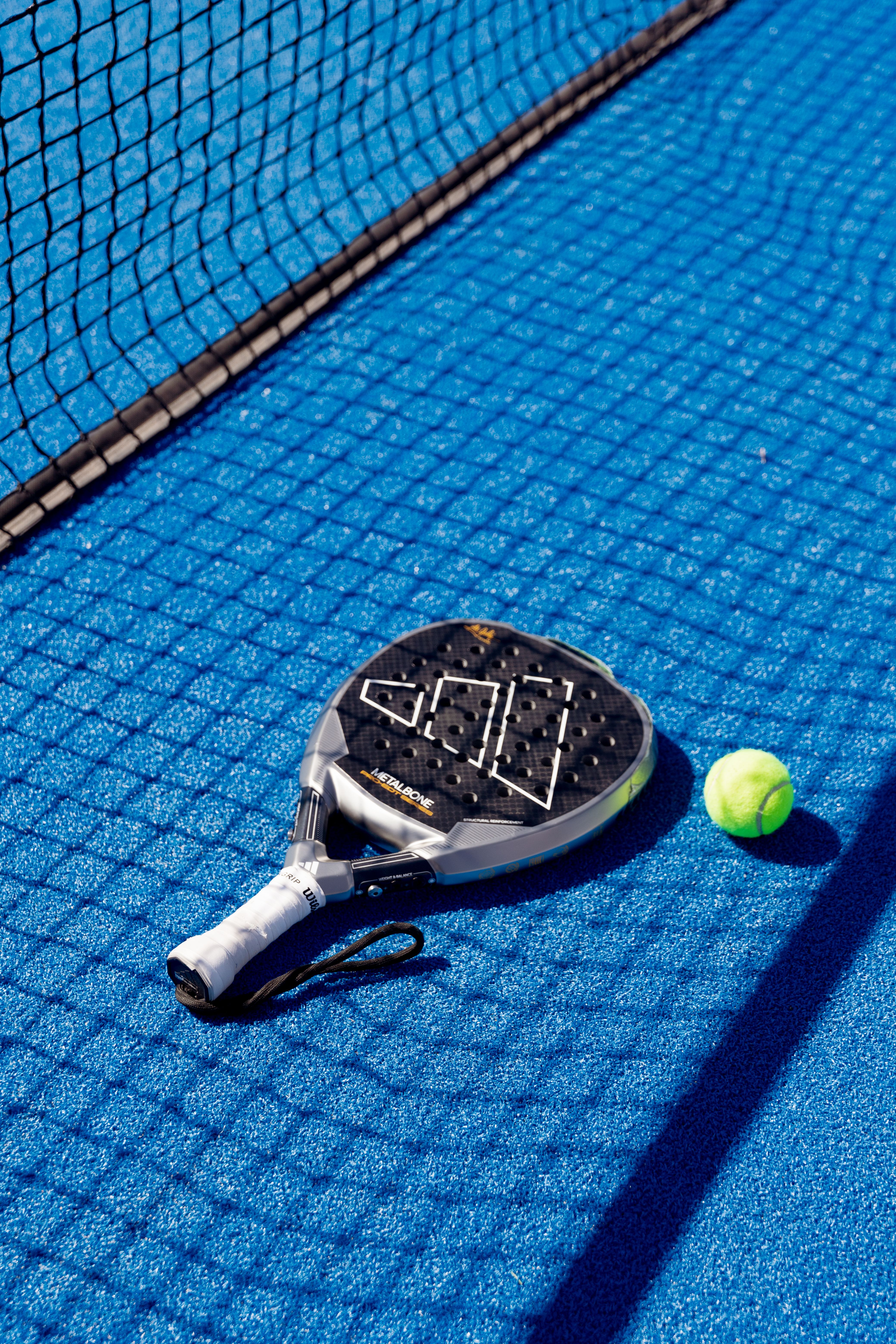Pistas de pádel del I Torneo Solidario de la Fundación SYEI