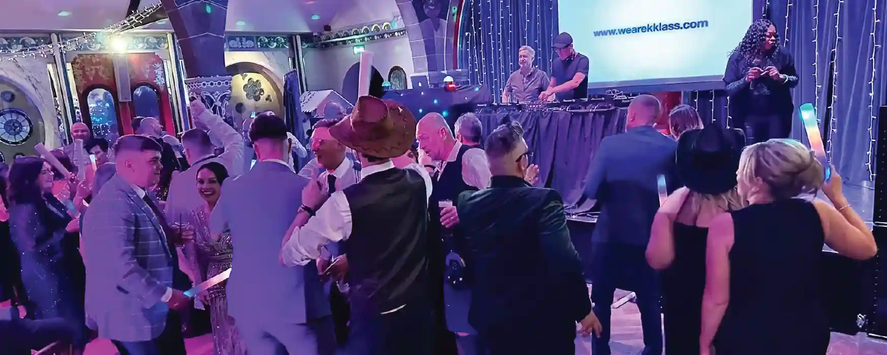 Wedding reception entertainment by Ayrshire Wedding & Events DJ