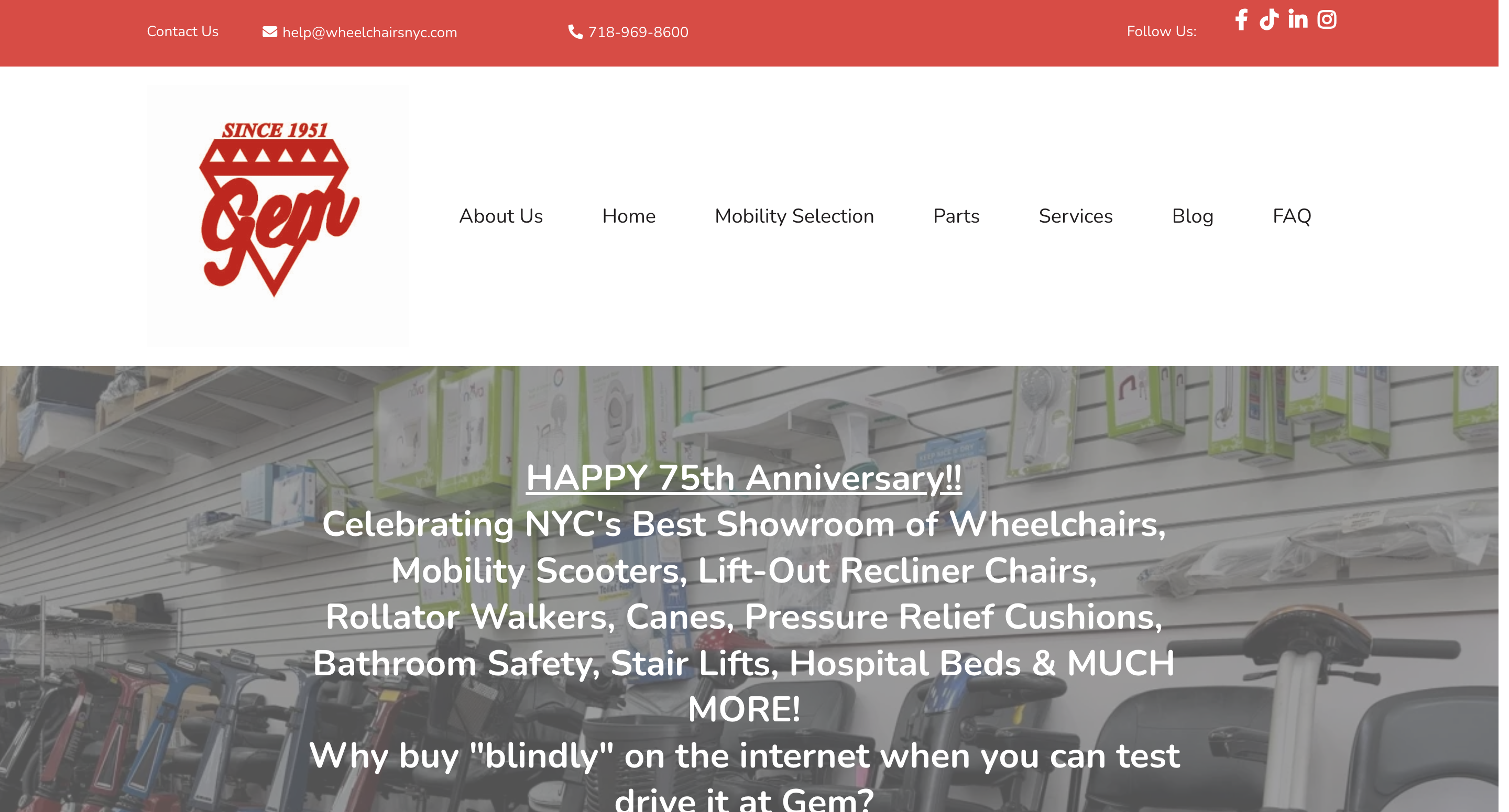 Gem Wheelchair & Scooter Service