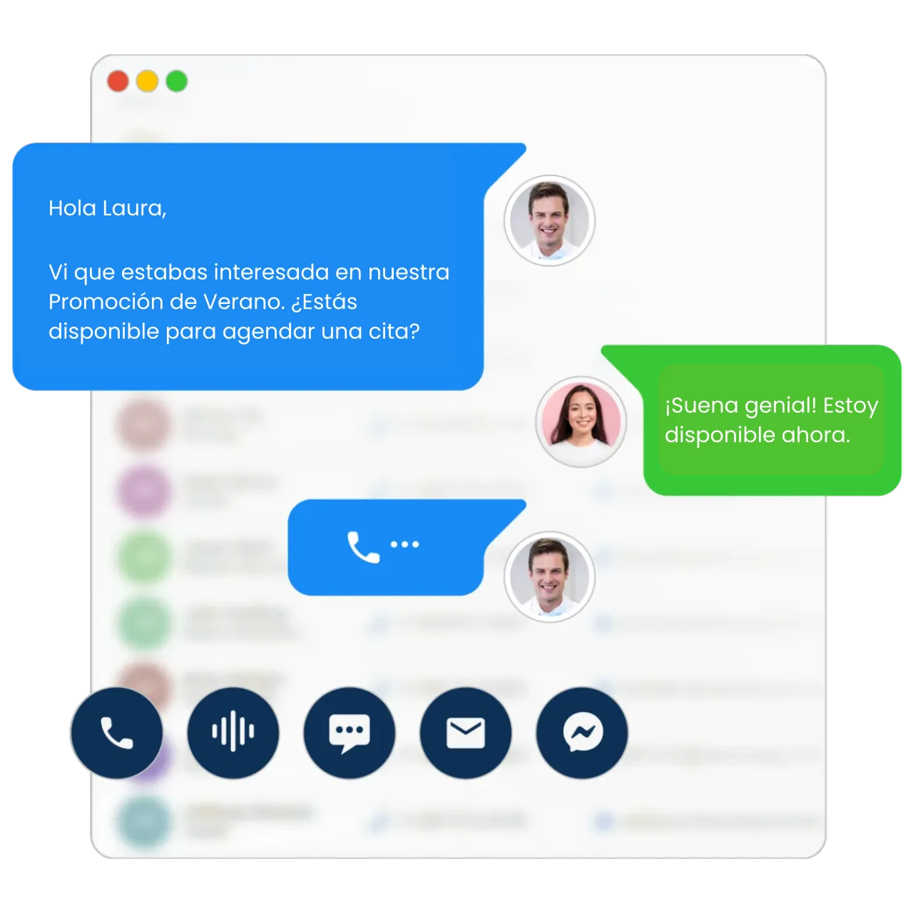Todas tus conversaciones en un lugar en FireFunnels