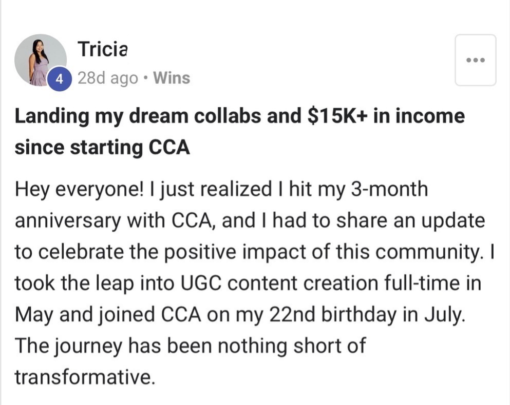 Client win