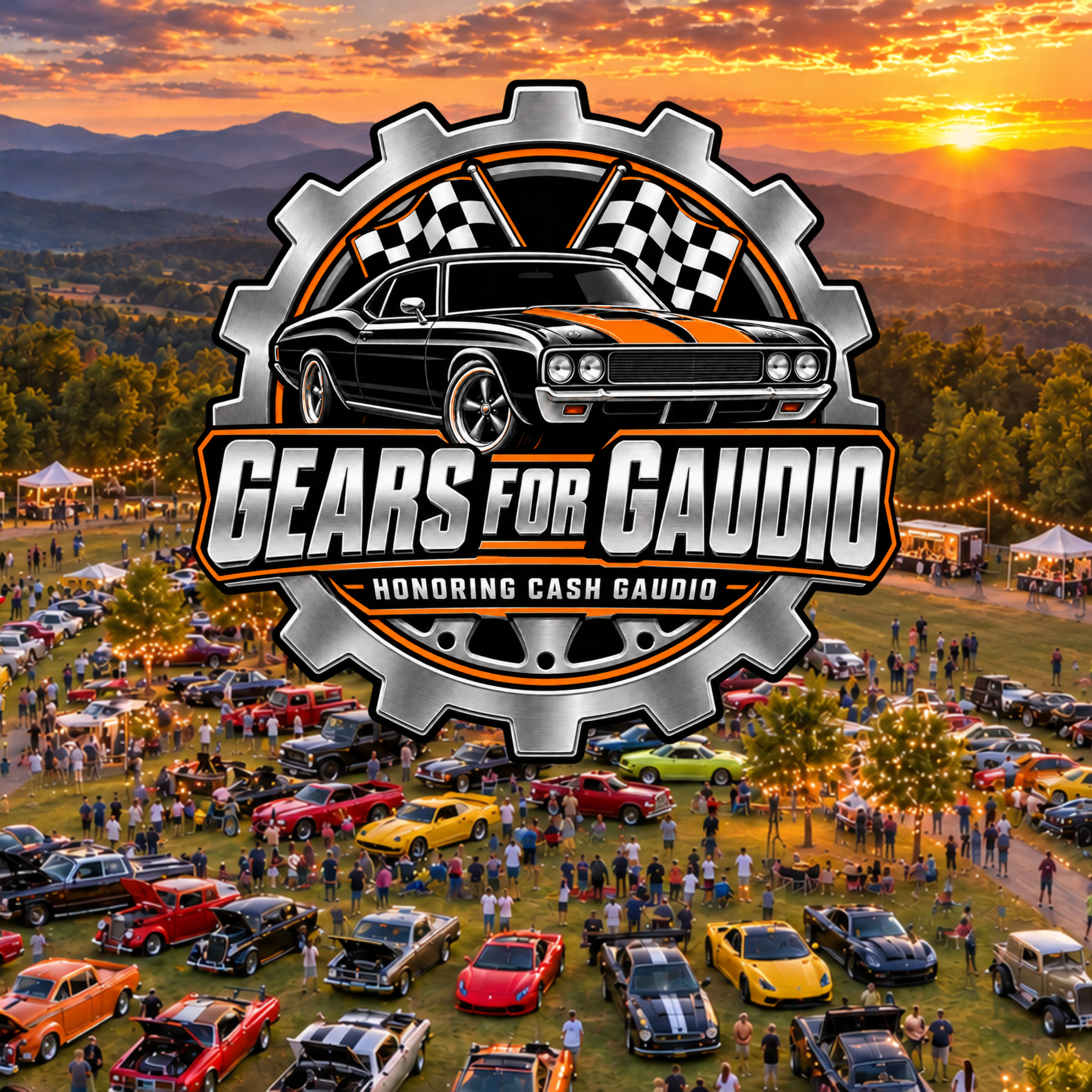 Gears for Gaudio 2025 car show