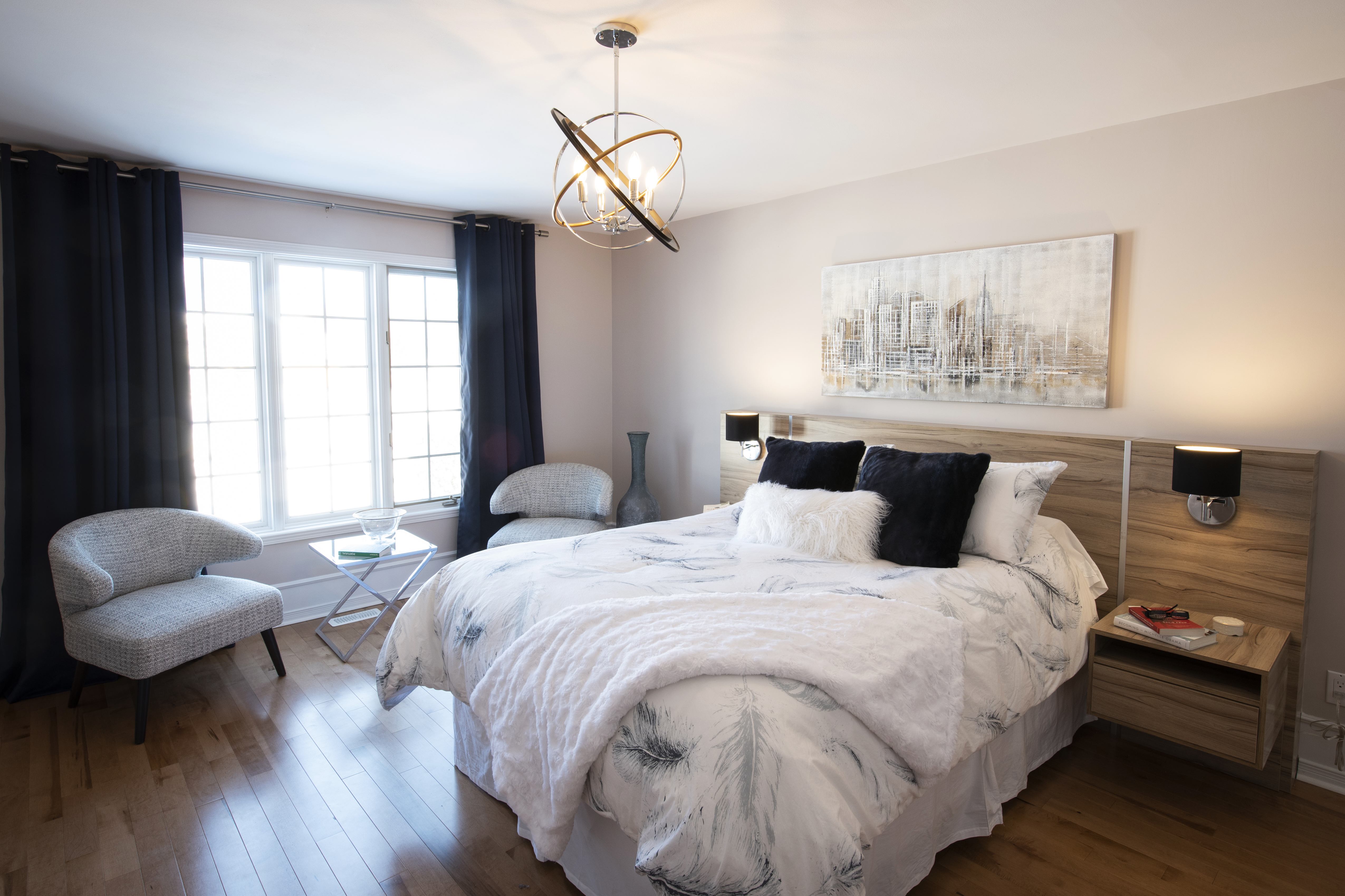 Tudor House Domaine McConnell interior design project in Aylmer photo 1