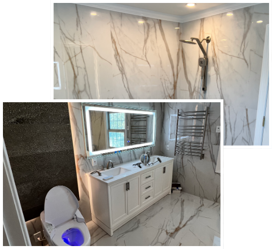 NJ Bath and Kitchen team at work