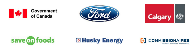 Trusted client logos