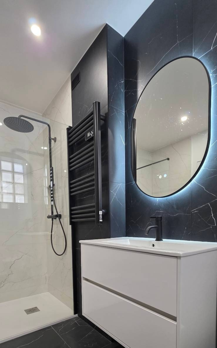Salle de bain rénovée